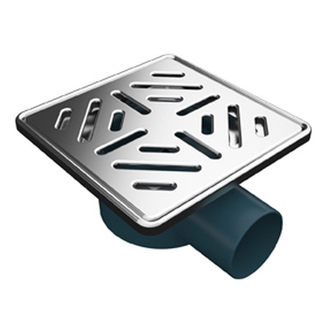 MERT Bodenablauf Duschrinne Edelstahl Ablaufrinne Duschablauf 150x150 100x100 mm