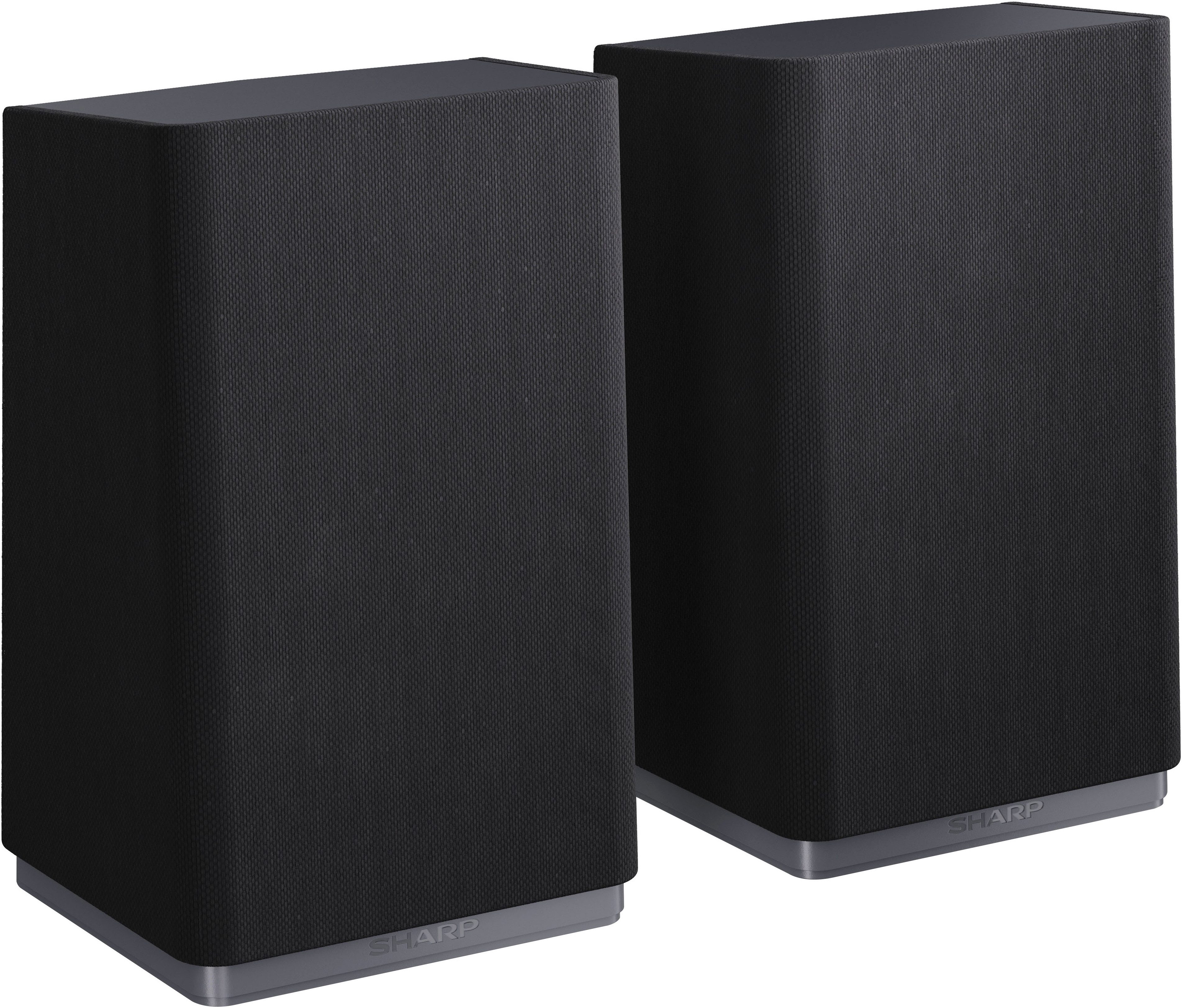 Sharp Audio-System CP-AWS2001 2.0 (40 W, A2DP Bluetooth, AVRCP Bluetooth, Bluetooth, WLAN, AQUOS-Drahtlos-System: Surround-Lautsprecher)