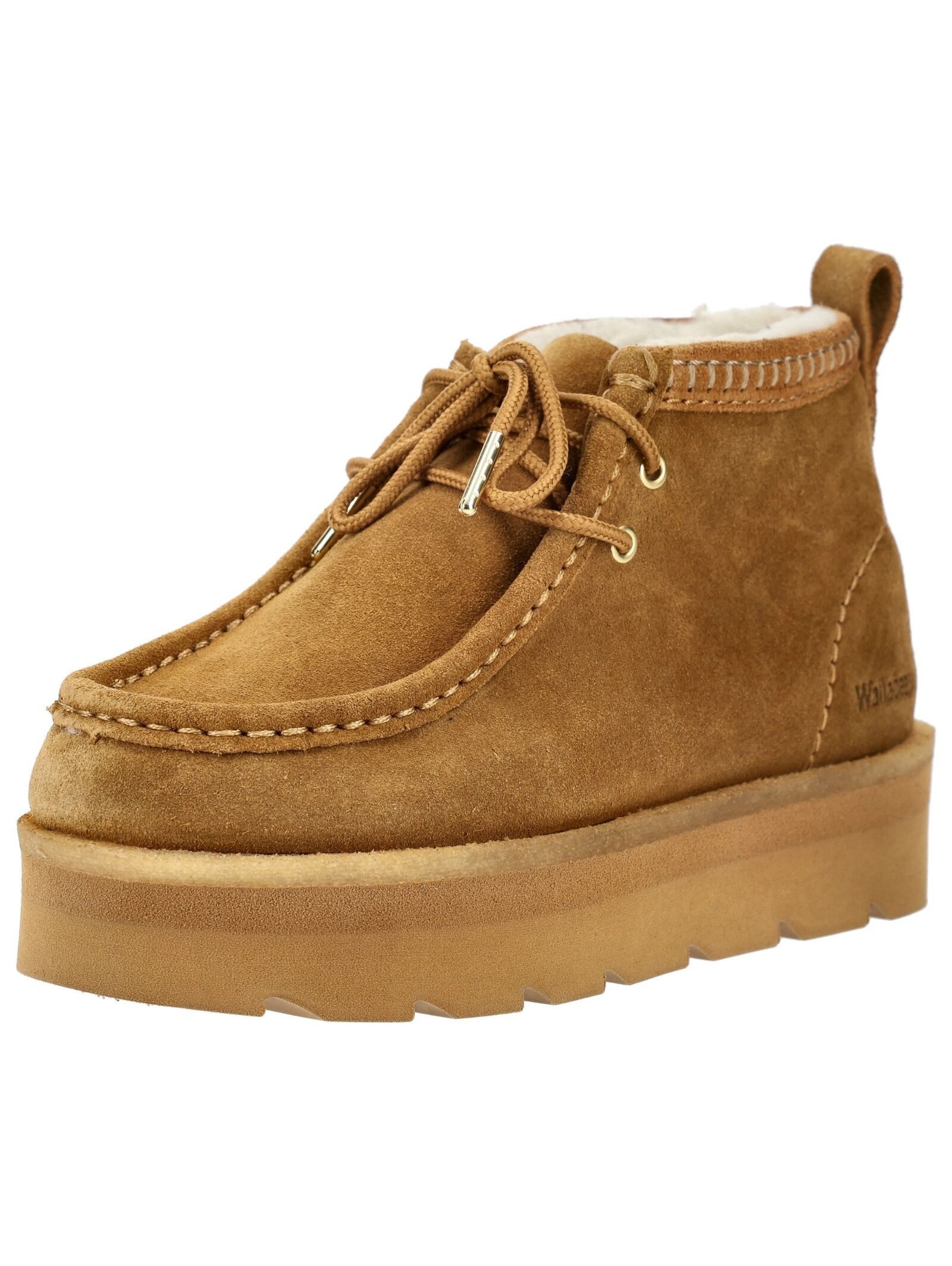 Clarks Clarks Stiefelette Veloursleder Plateaustiefelette