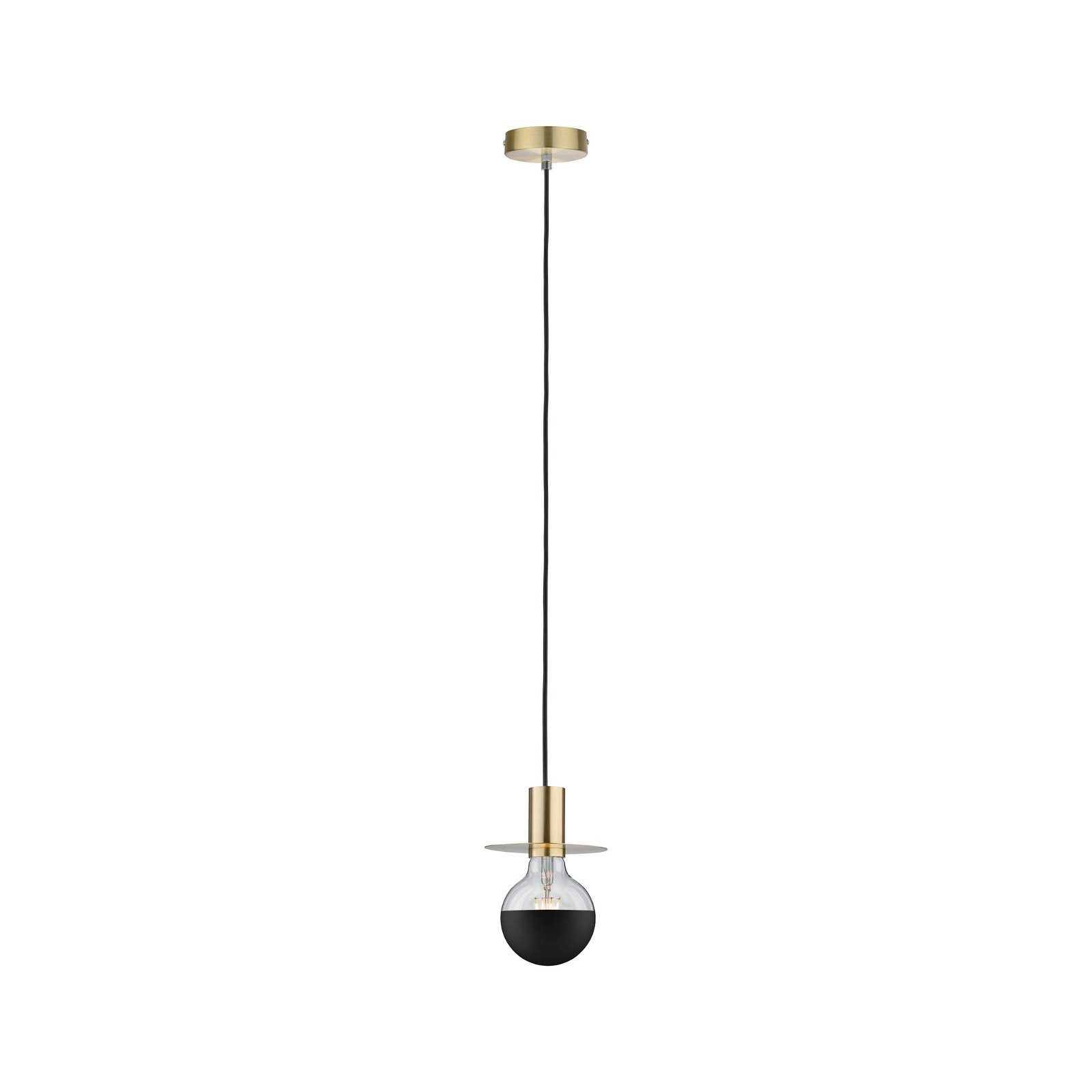 Paulmann LED-Leuchtmittel 230V LED Globe G95 600lm 6,5W 2700K Schwarz matt, 1 St., Warmweiß