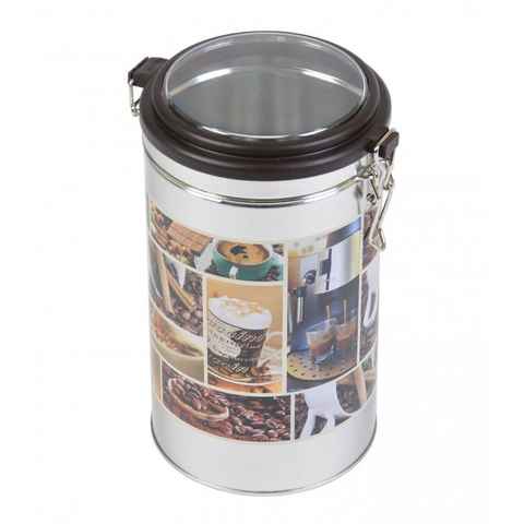 BURI Vorratsdose Vakuum Kaffeedose Metall Kaffeebox Kaffeebehälter Kaffeespender Kaffee, Metall