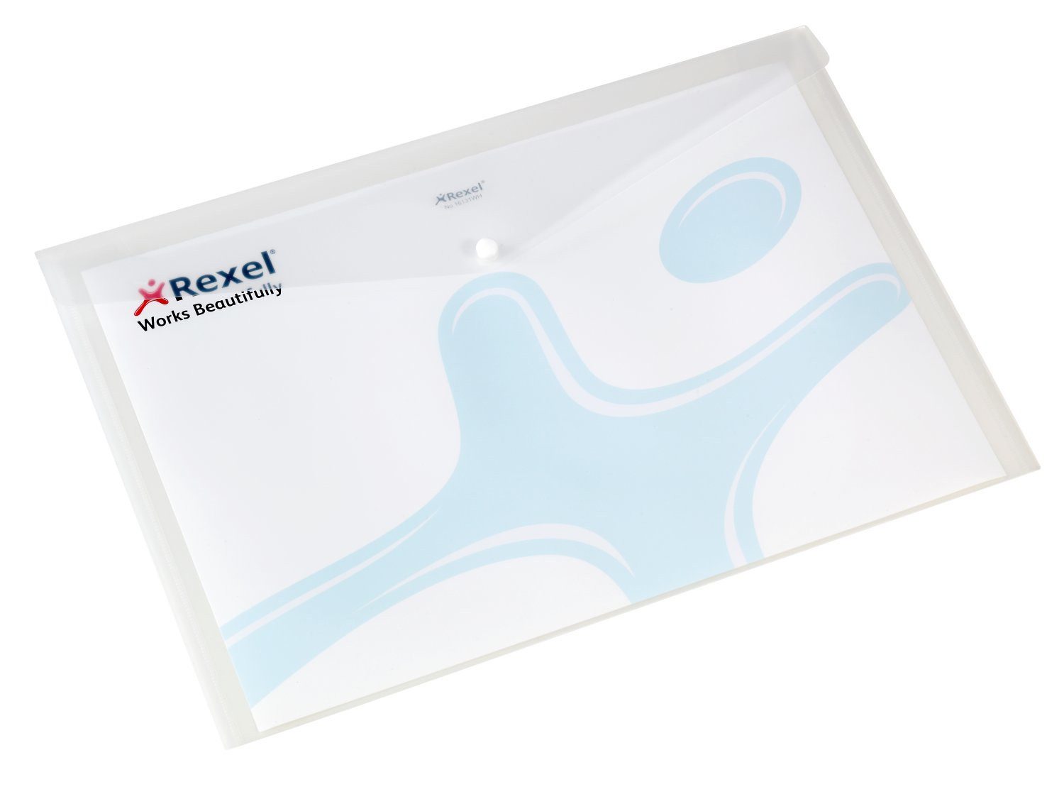 REXEL Briefumschlag Rexel Dokumententasche ICE, DIN A3 quer, PP, transparent