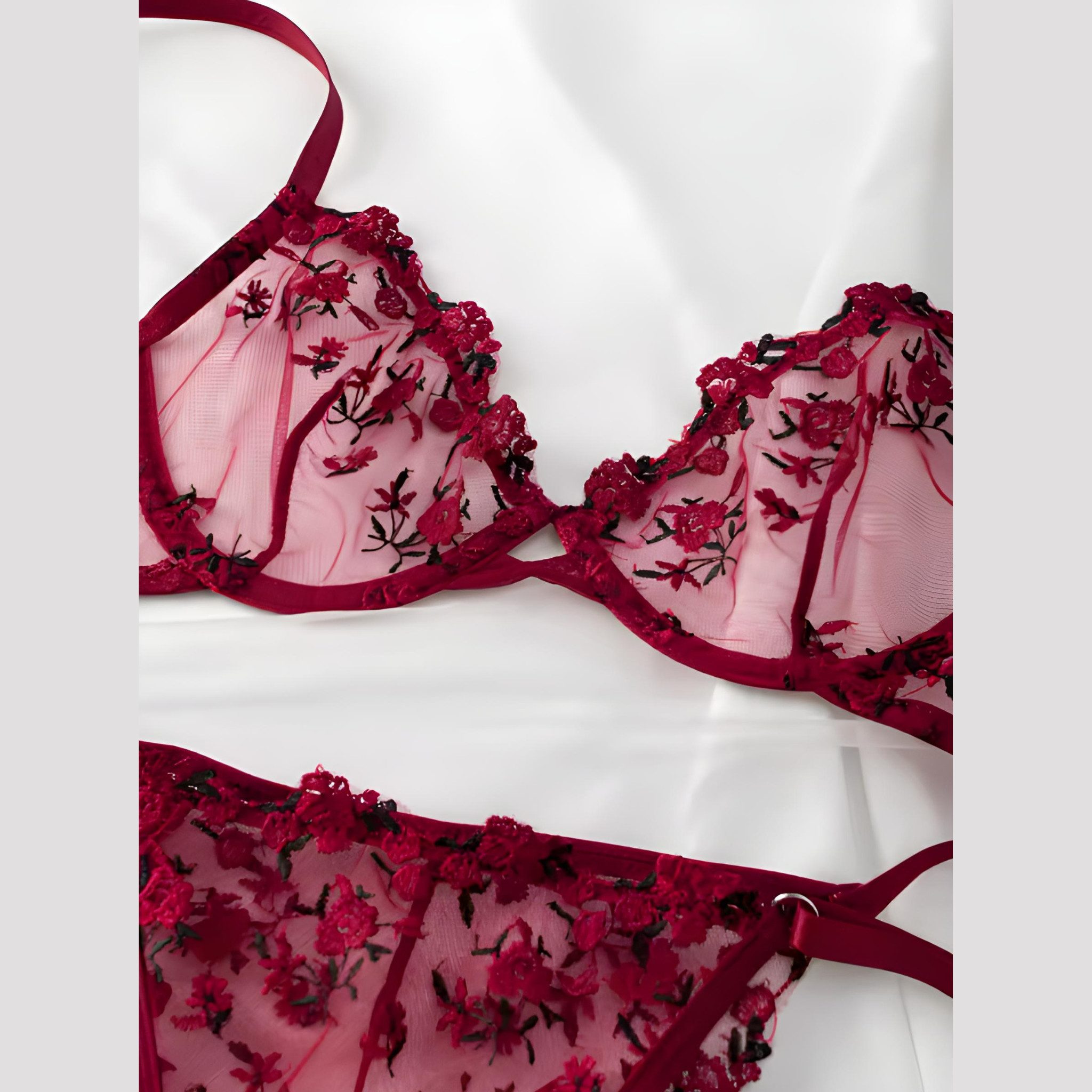 NEXORA Tanga String Tanga BH Set, Dessous, Lingerie (Komplett-Set) Lingerie Set, bestehend aus Hose & Oberteil