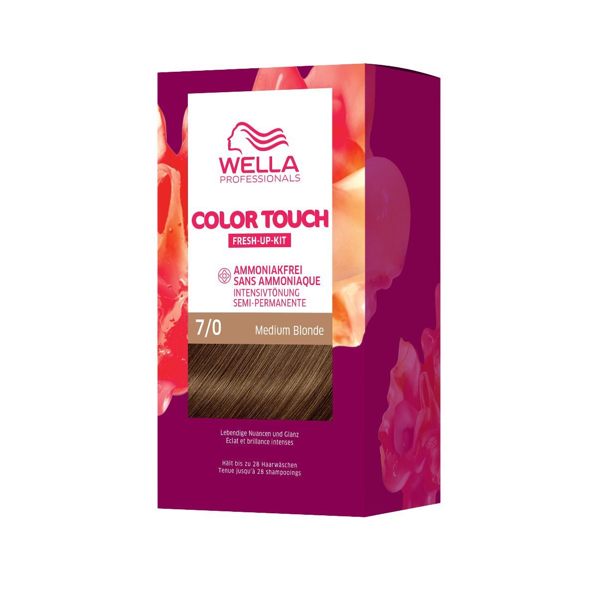 Wella Haarfarbe Wella Color Touch Kits 7/0 Medium Blonde 130ml