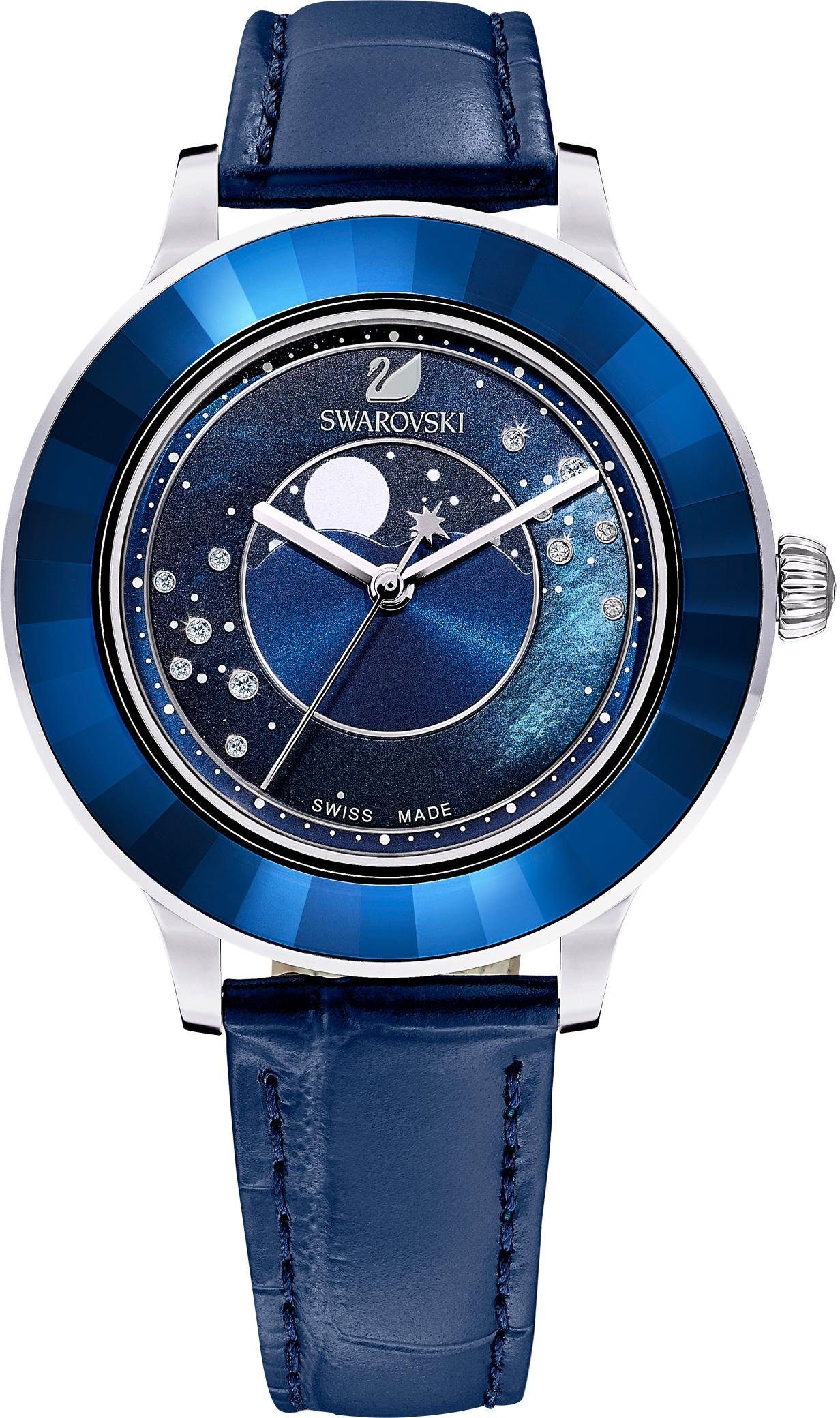Swarovski Schweizer Uhr OCTEA LUX MOON LS, 5516305 | Schweizer Uhren