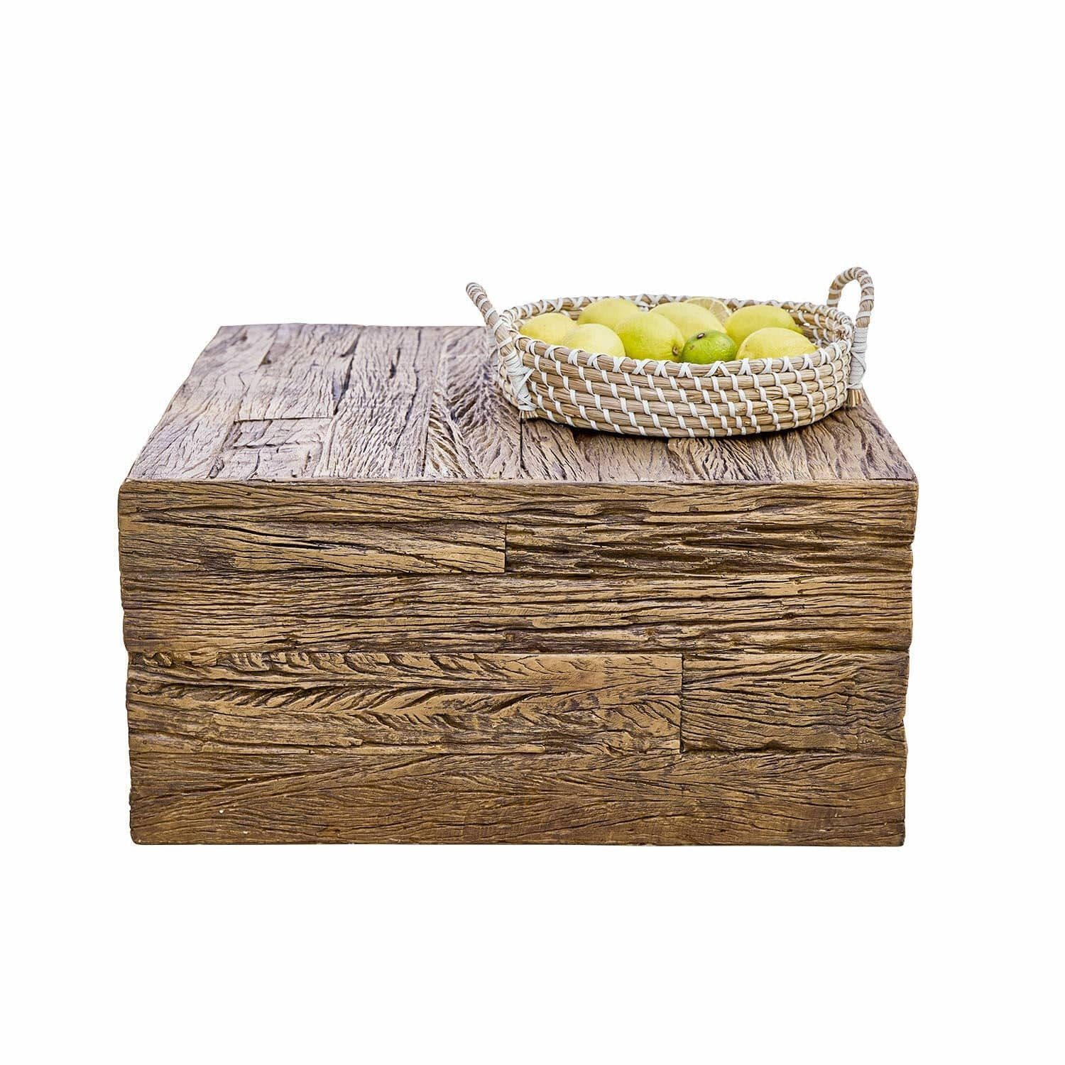 Mirabeau Gartentisch Couchtisch Glâne braun
