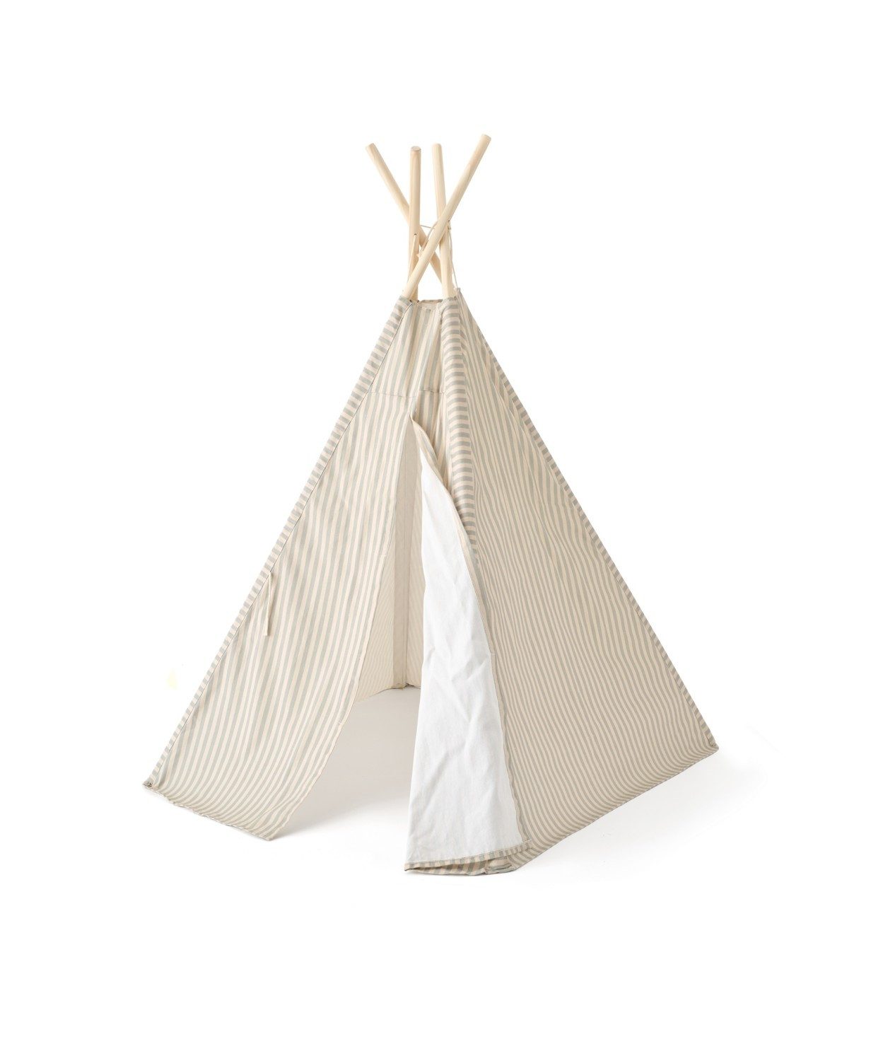 Kids Concept Spielzelt Tipi Spielzelt Streifen 100x95x140 cm günstig online kaufen