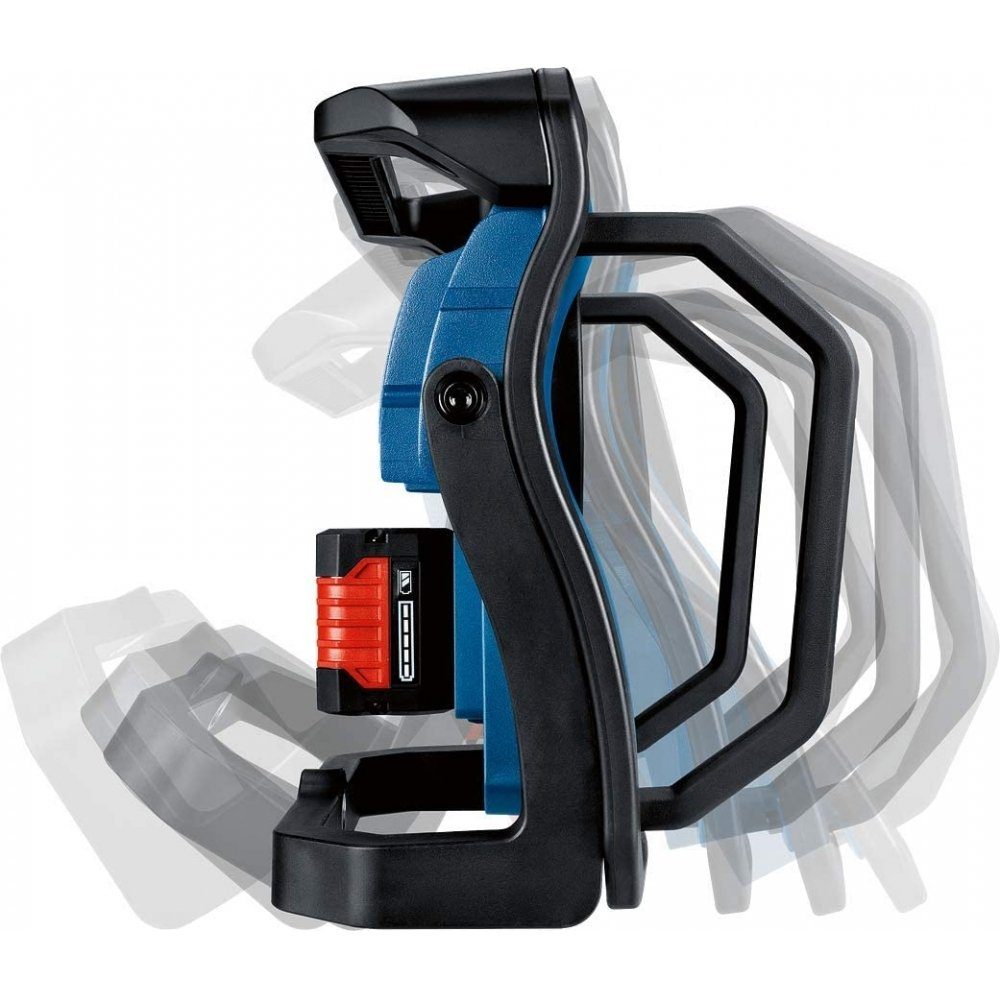BOSCH Baustrahler GLI 18V-10000 C Professional - Akku-Baustrahler - blau/schwarz