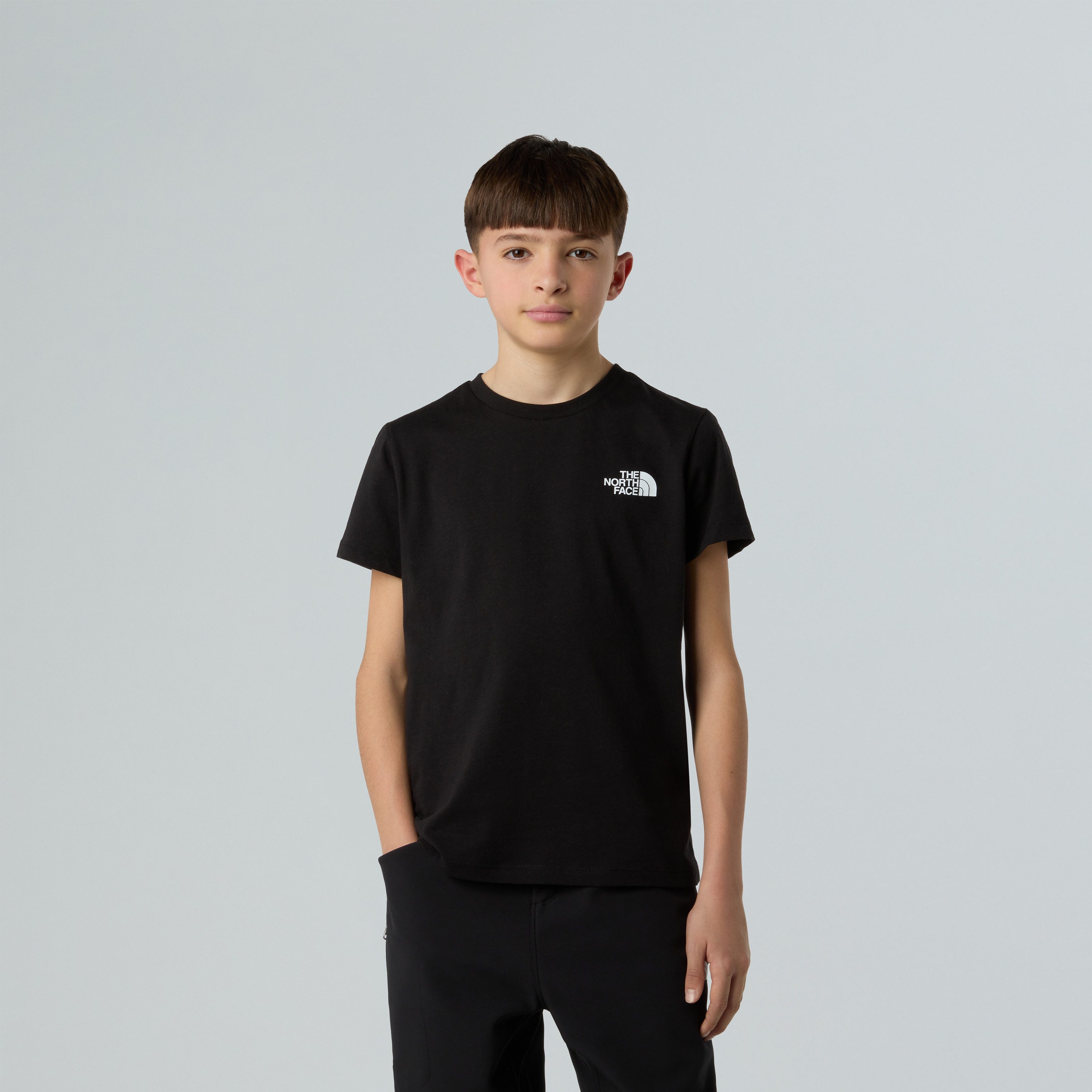 The North Face T-Shirt TEEN BOX NSE REGULAR SS TEE für Jugendliche, sportlicher Stil, Kurzarm, Rundhalsausschnitt
