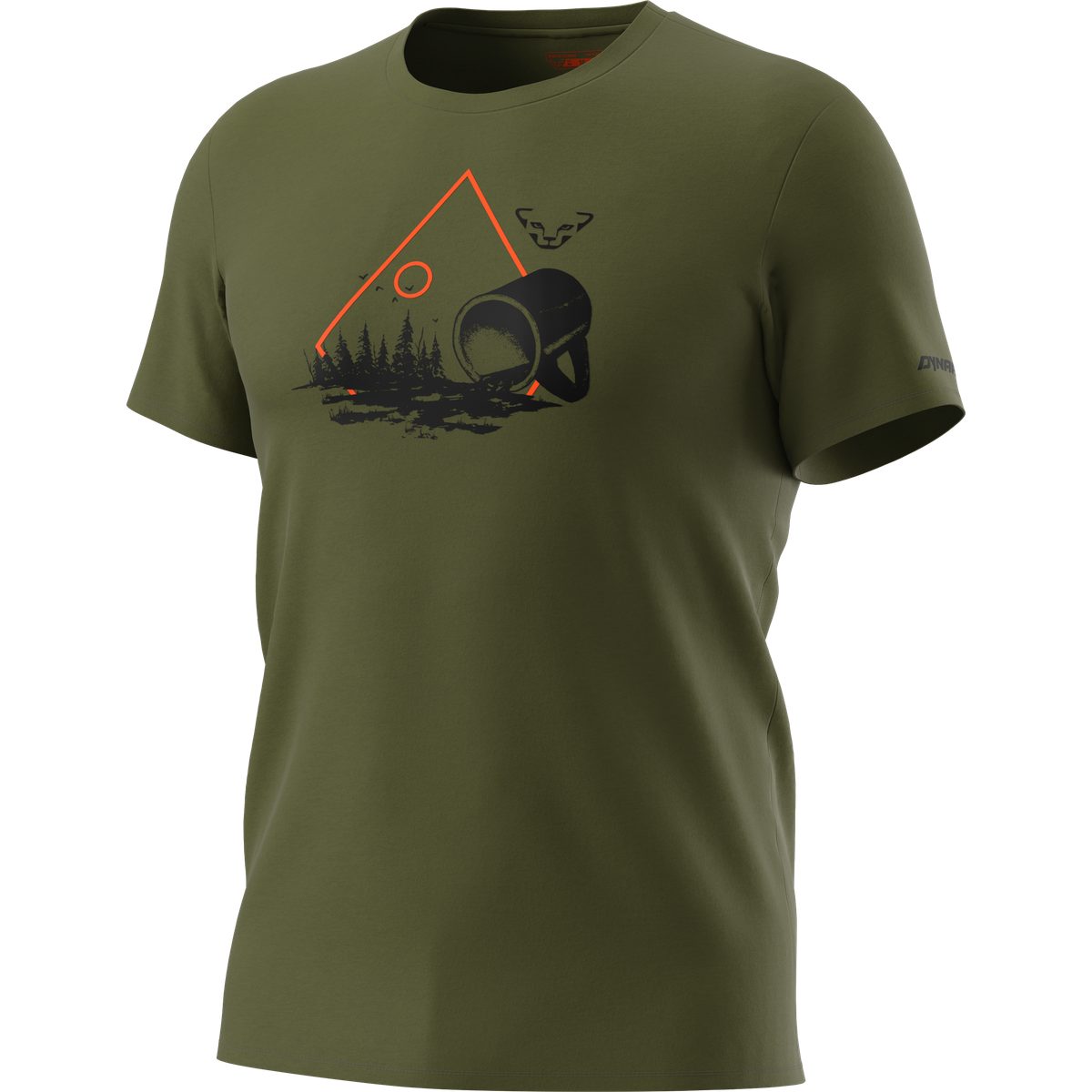 Series Herren T-Shirt T-Shirt DynaFit winter Dynafit moss 5893 M, Artist Co -