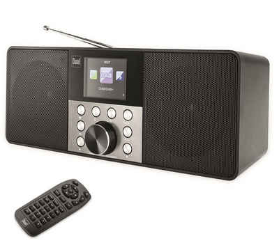 Dual CR400 Stereo WLAN Radio DAB+, inkl. Fernbedienung, UKW, Bluetooth, AUX Internet-Radio (Digitalradio (DAB), UKW mit RDS, Internetradio, Tischradio, 10,00 W, Funkuhr Digital, ohne Ticken, Internetradio, Tischradio)