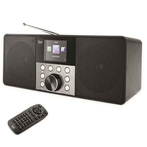 Dual CR400 Stereo WLAN Radio DAB+, inkl. Fernbedienung, UKW, Bluetooth, AUX Internet-Radio (Digitalradio (DAB), UKW mit RDS, Internetradio, Tischradio, 10,00 W, Funkuhr Digital, ohne Ticken, Internetradio, Tischradio)