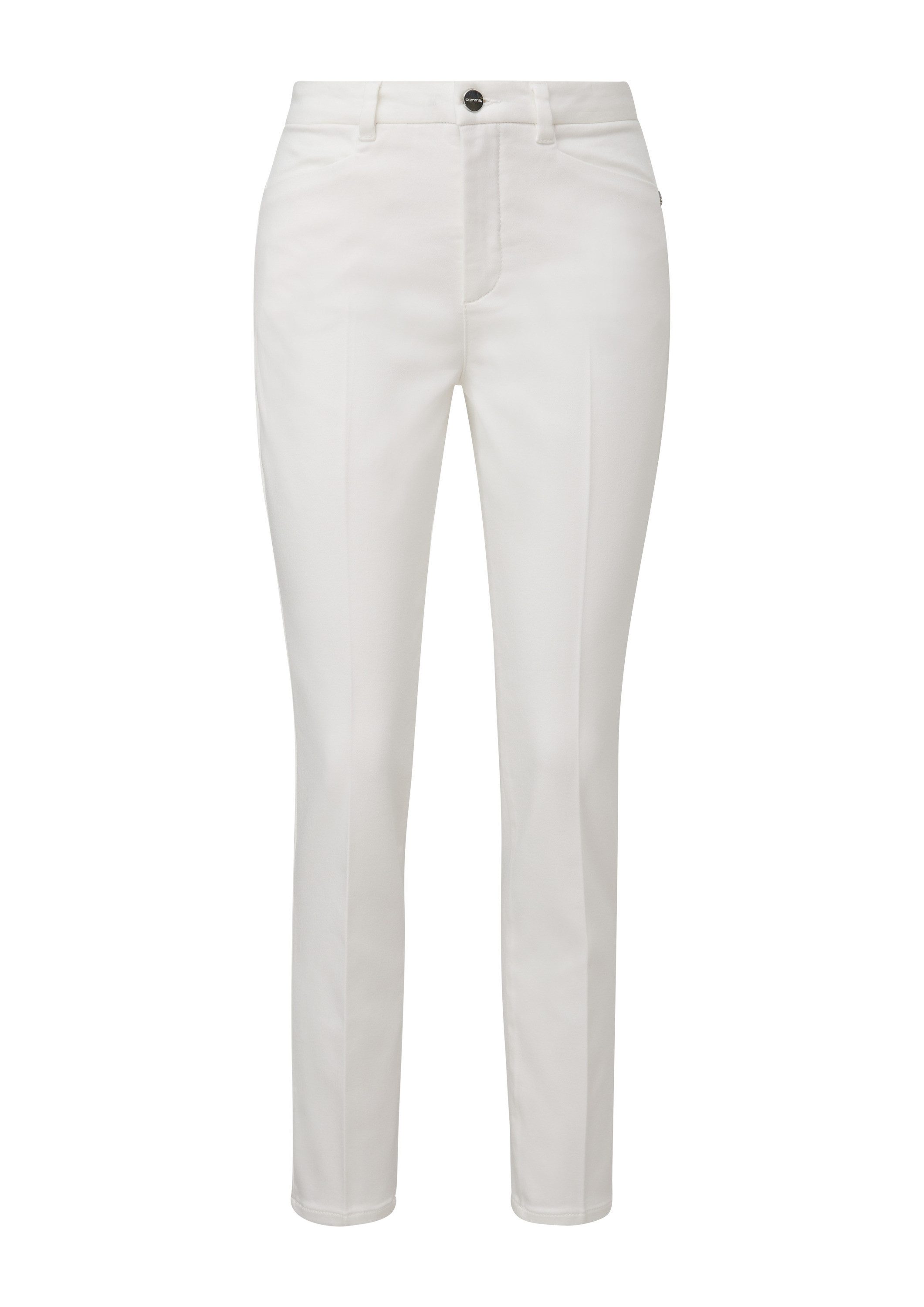 comma Chinos Hose Regular: Hose mit schmalem Bein