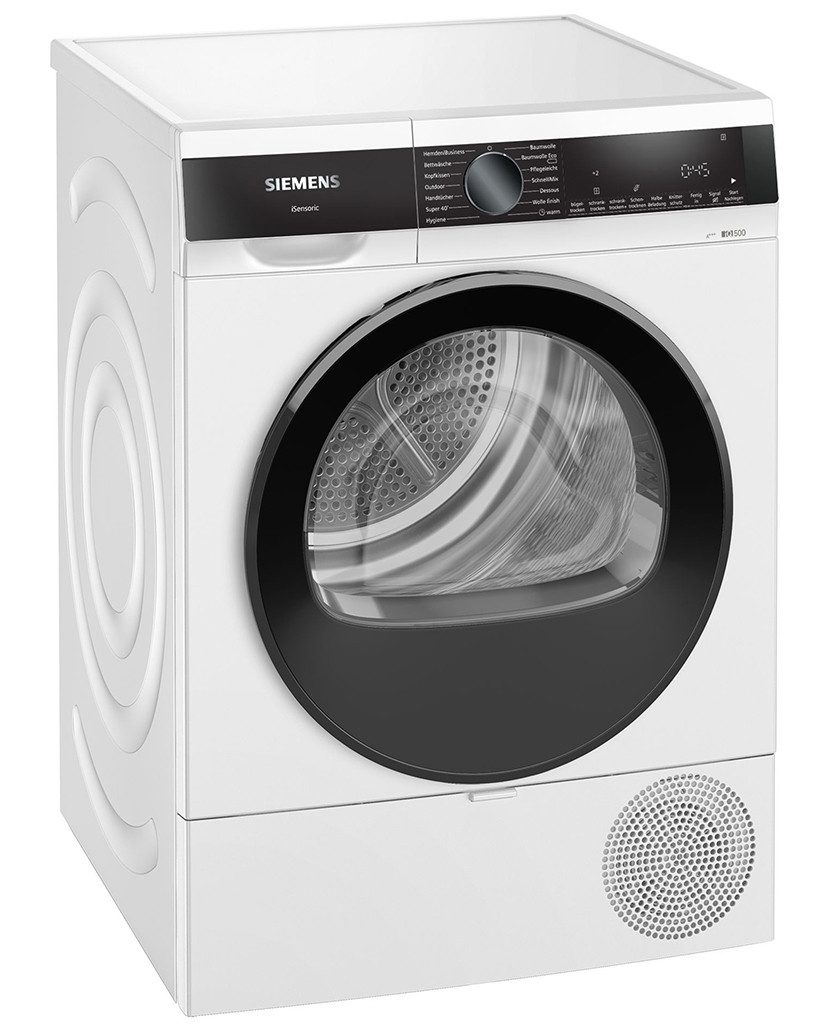 SIEMENS Wärmepumpentrockner WQ33G2D00, autodry, super40' Programm, LED-Display, SoftDry-Trommelsystem