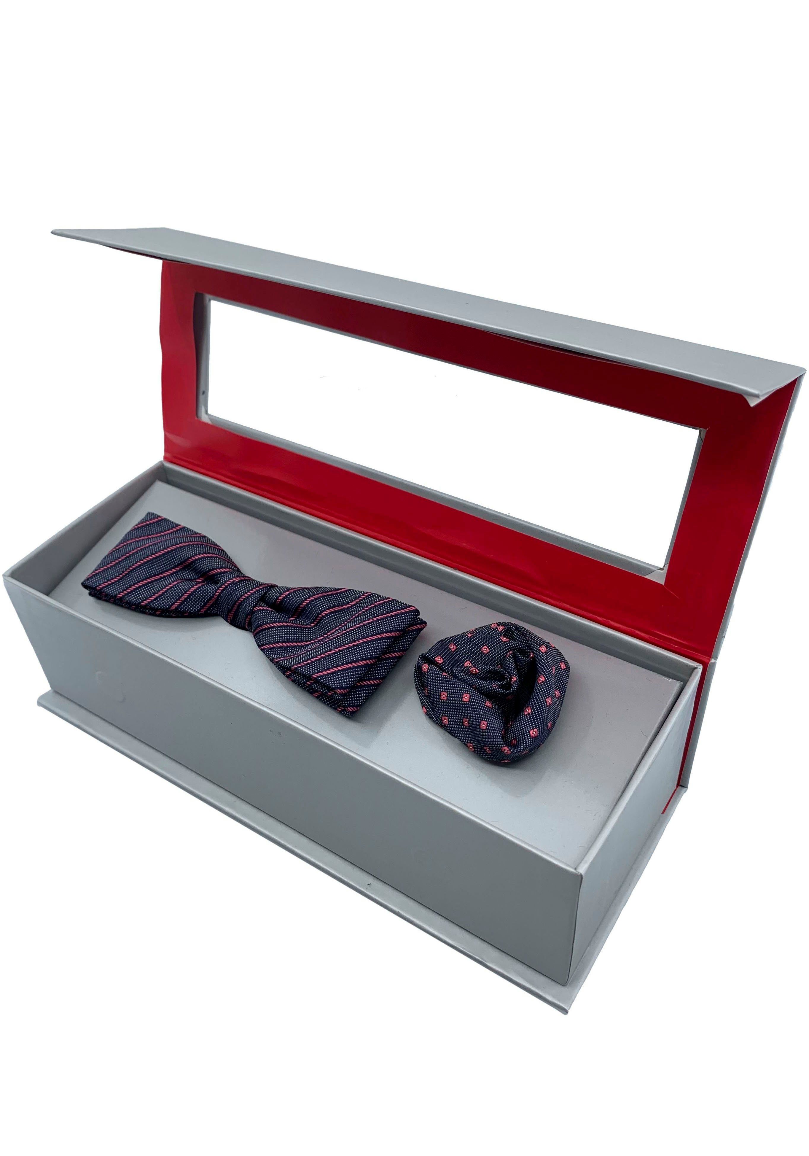 Cinque Fliege (Set, 2-St) aus Reiner Seide