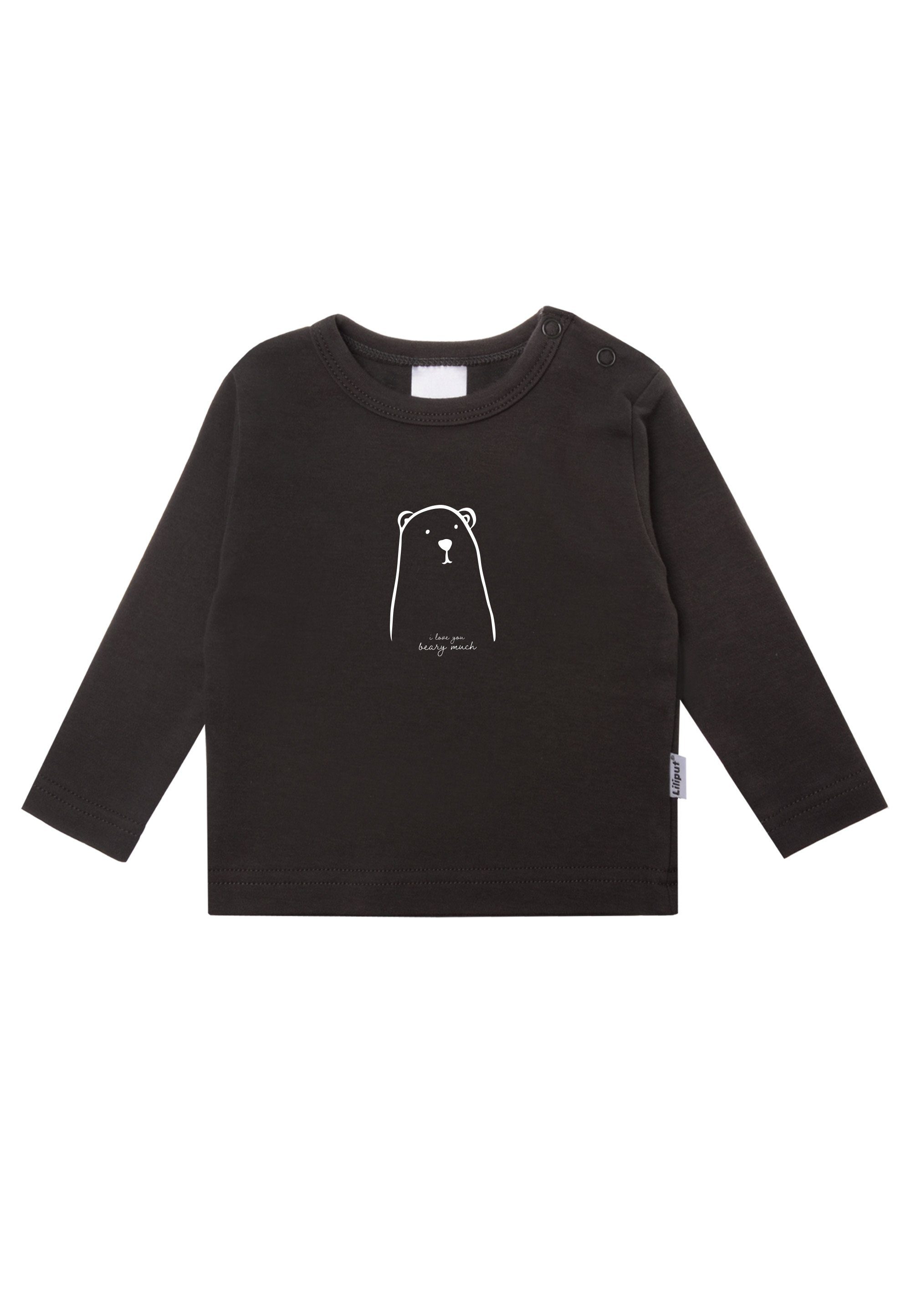 Langarmshirt Bär