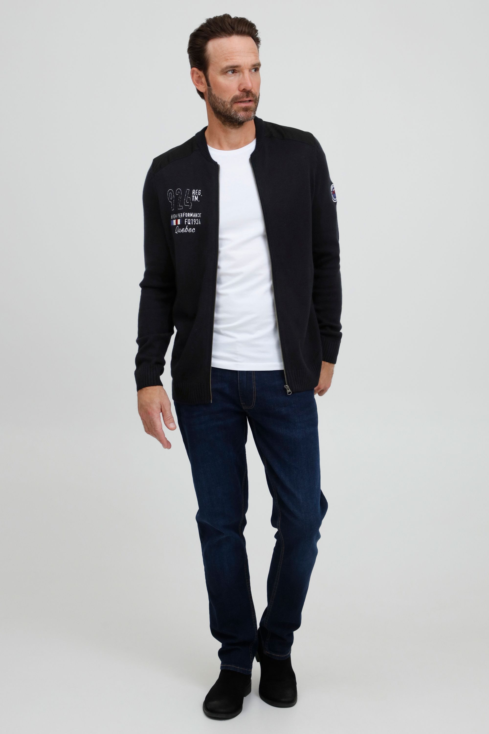 FQ1924 Strickjacke FQErland Strickjacke mit kurzem günstig online kaufen