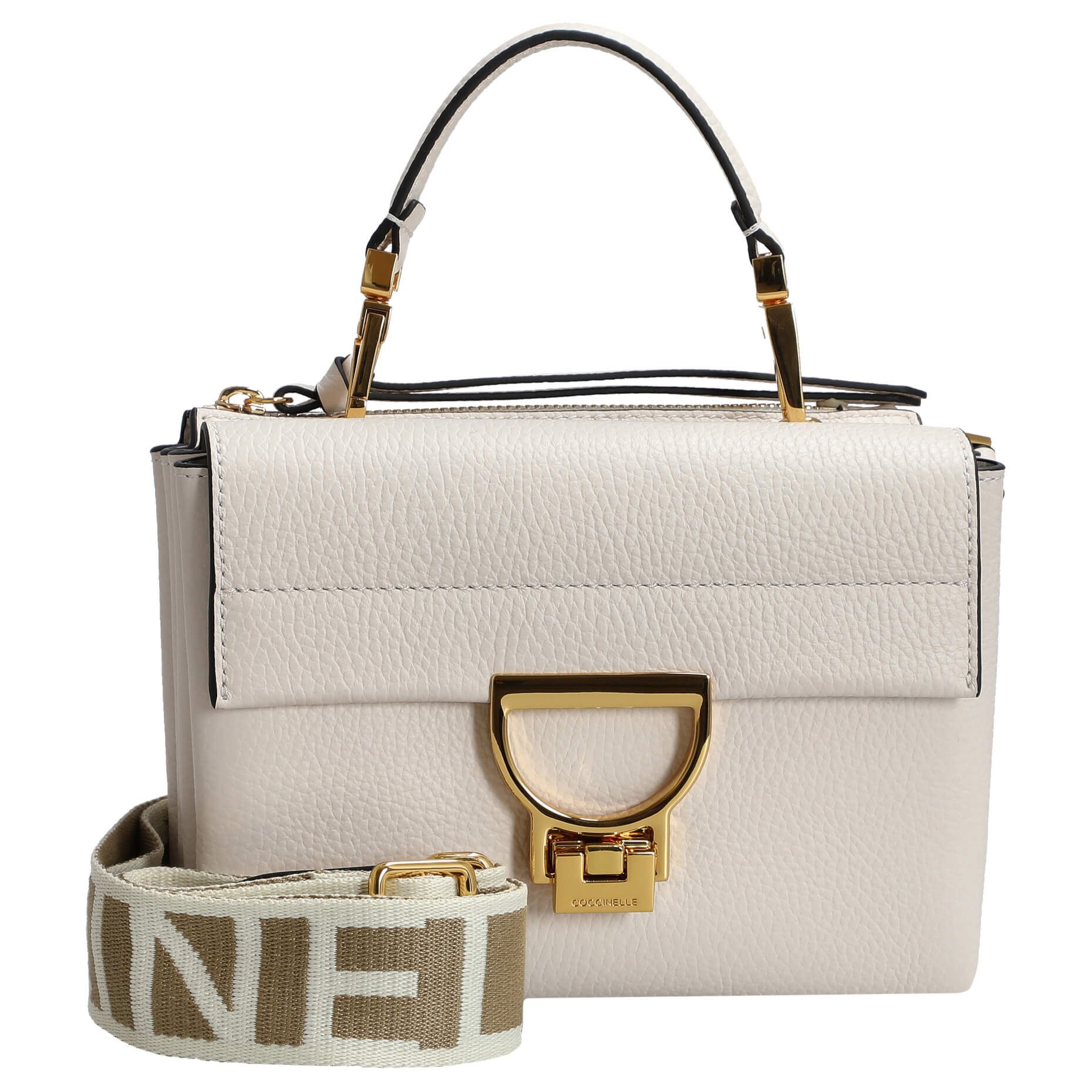 Handtasche Arlettis Signature - Henkeltasche 19 cm (blanco)