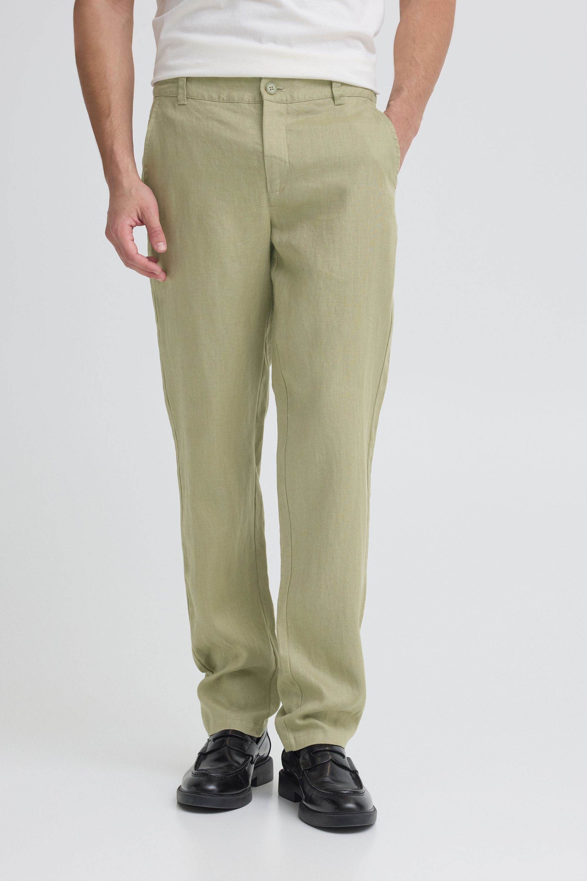 Casual Friday Leinenhose CFPandrup Bequeme Leinenhose mit elastischem Bund