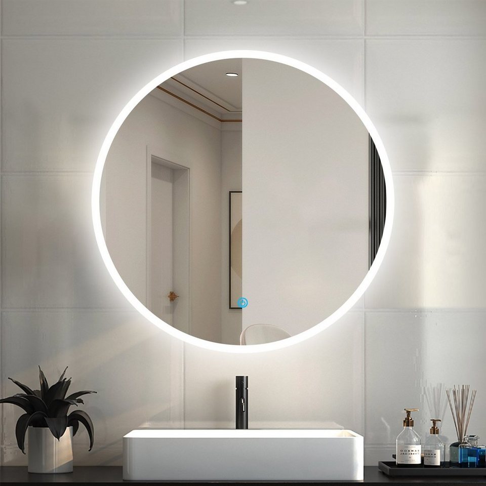 Badspiegel Rund 100cm mit LED Beleuchtung