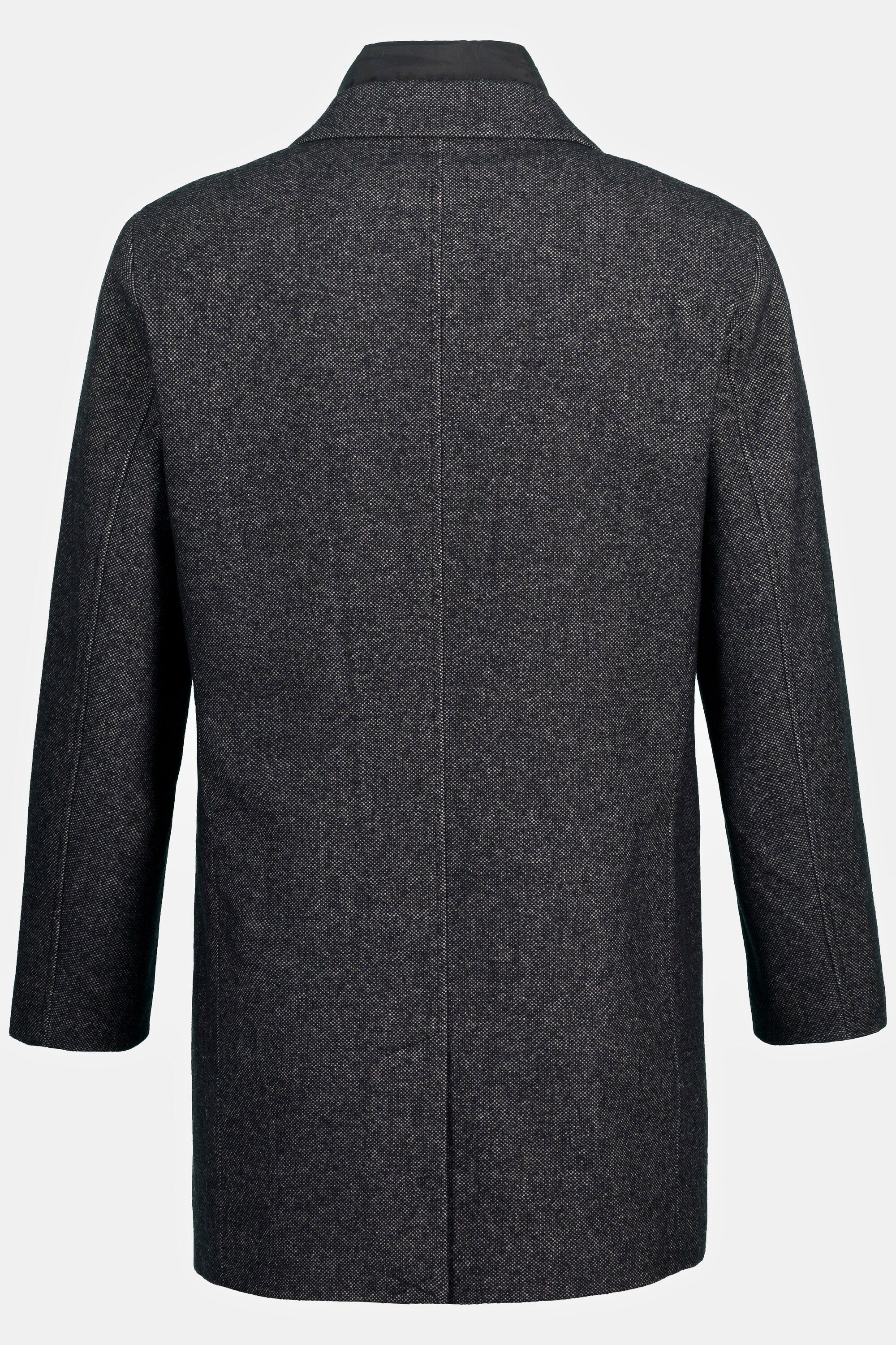 JP1880 Kurzmantel JP 1880 Mantel Wollmix Stepp-Einsatz Reverskragen