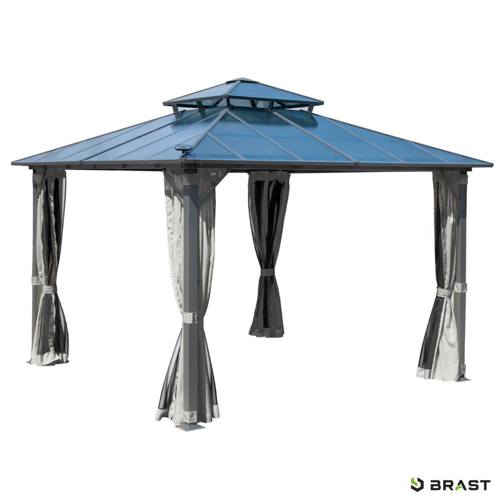 BRAST Pavillon Aluminium Pagode 4x4m inkl. günstig online kaufen