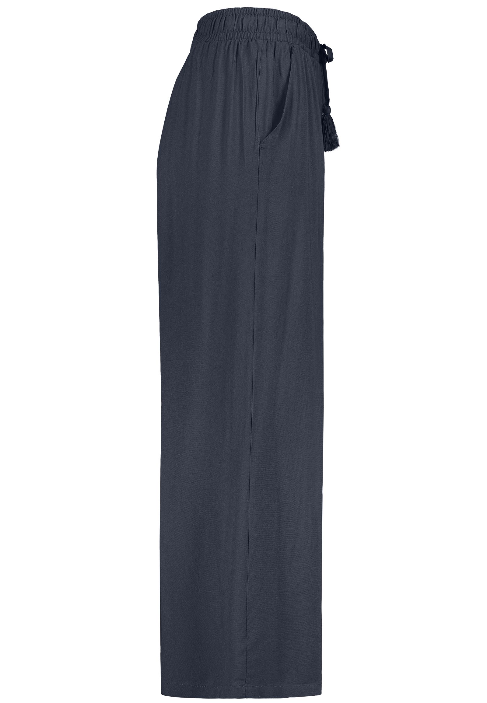 SUBLEVEL Chinos Damen Luftige Sommerhose Freizeit Weit geschnitten Stoffhos günstig online kaufen