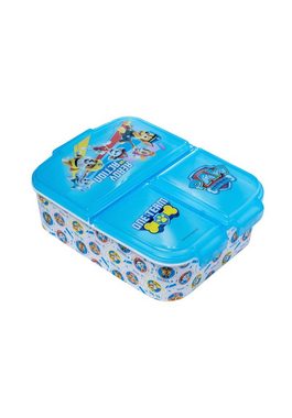 PAW PATROL Lunchbox Brotdose Marshall Chase Skye Rubble Everest, Vesperdose mit 3 Fächern, BPA-frei