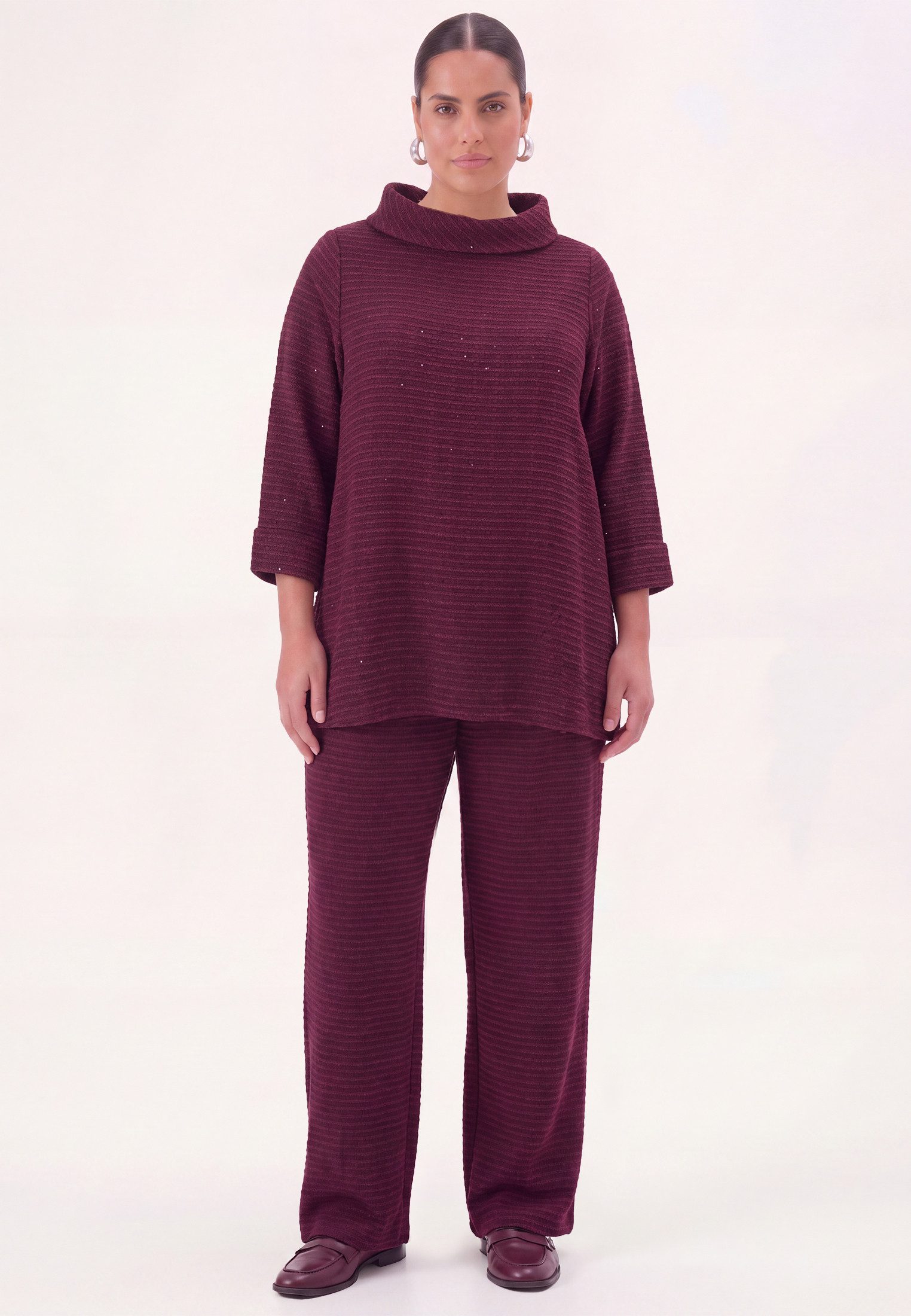 YOEK Bootcuthose Damen Hose Flare Fit