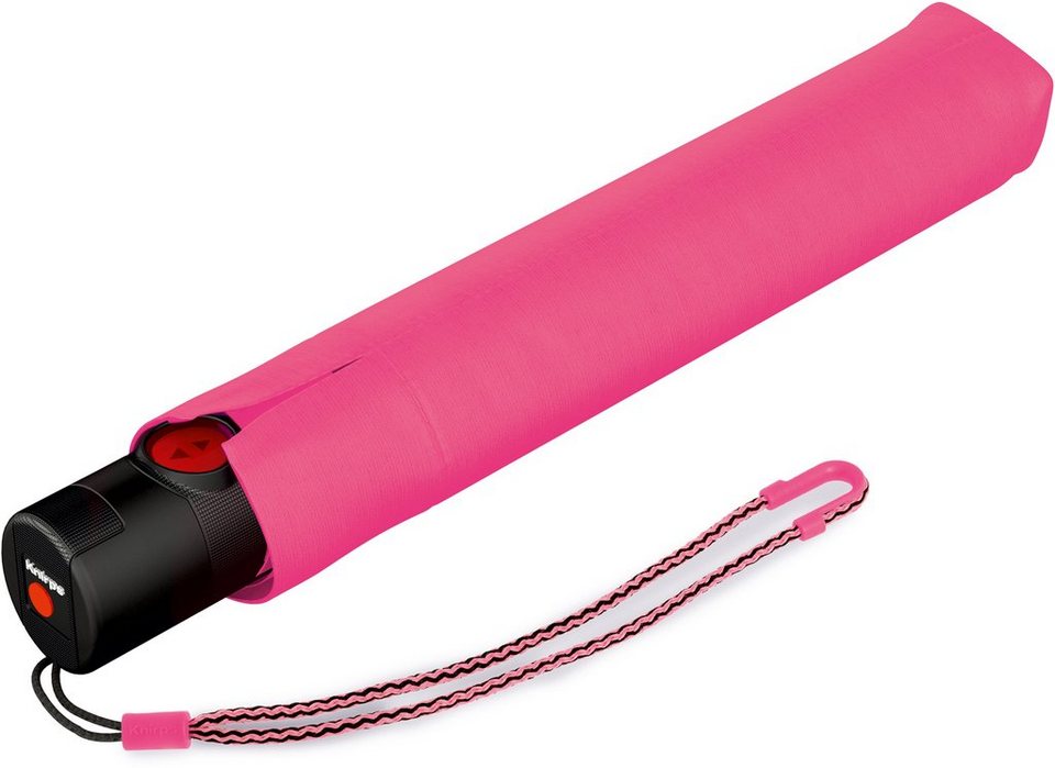Taschenregenschirm Pink Light U.200 Knirps® Duo, Uni Ultra Neon