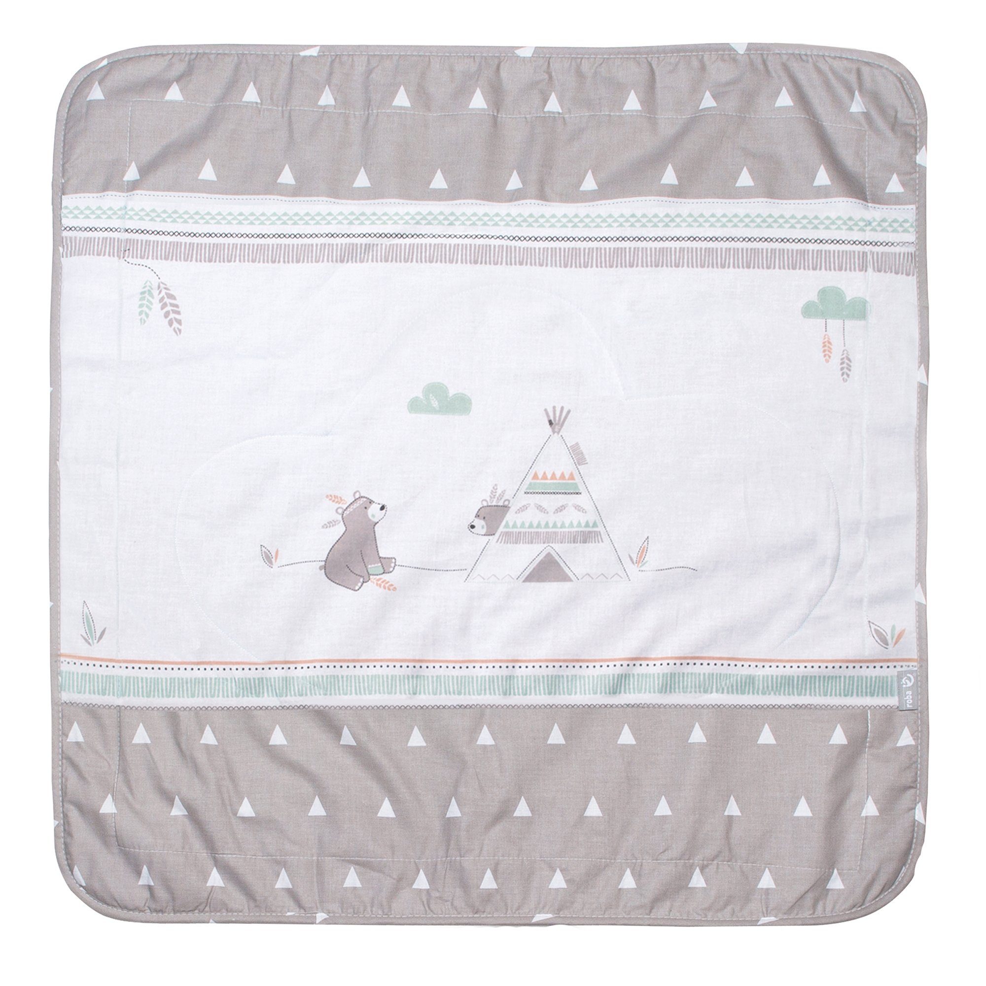 Babydecke in verschiedenen Motiven, roba®, super warm Indibär weich, flauschig &