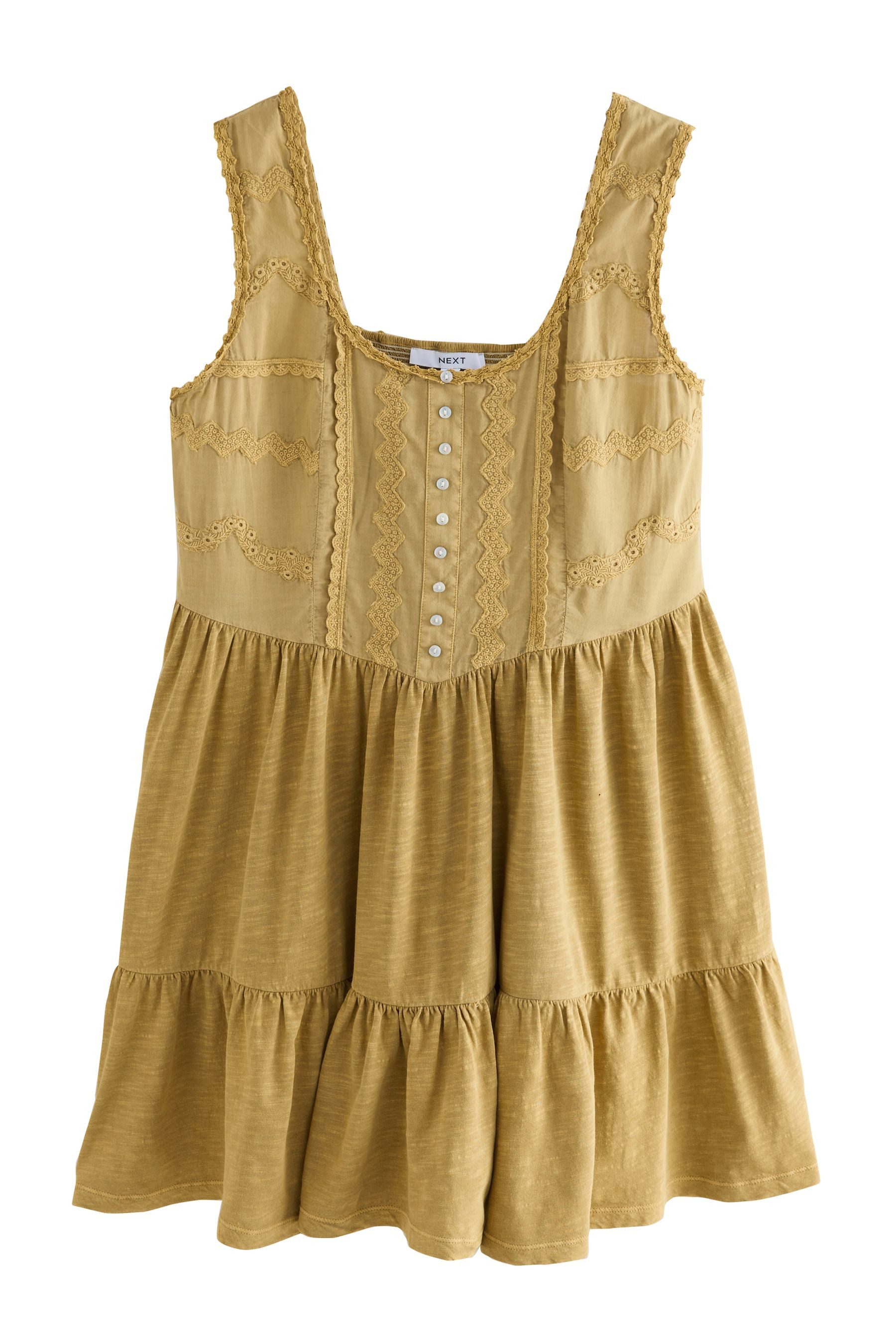 Next Jerseykleid Besticktes Korsettkleid aus 100 % günstig online kaufen