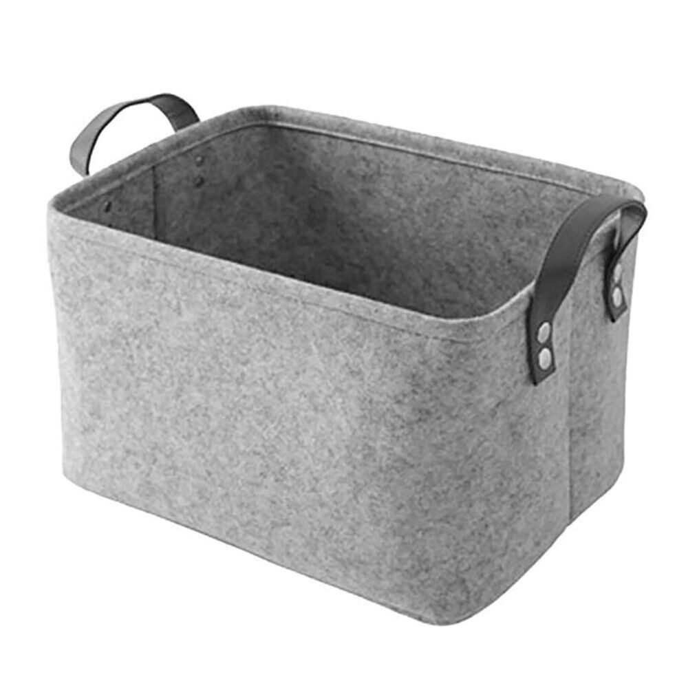 QUBEBU Aufbewahrungskorb Filzkorb Filz Aufbewahrungsbox Regalkorb günstig online kaufen