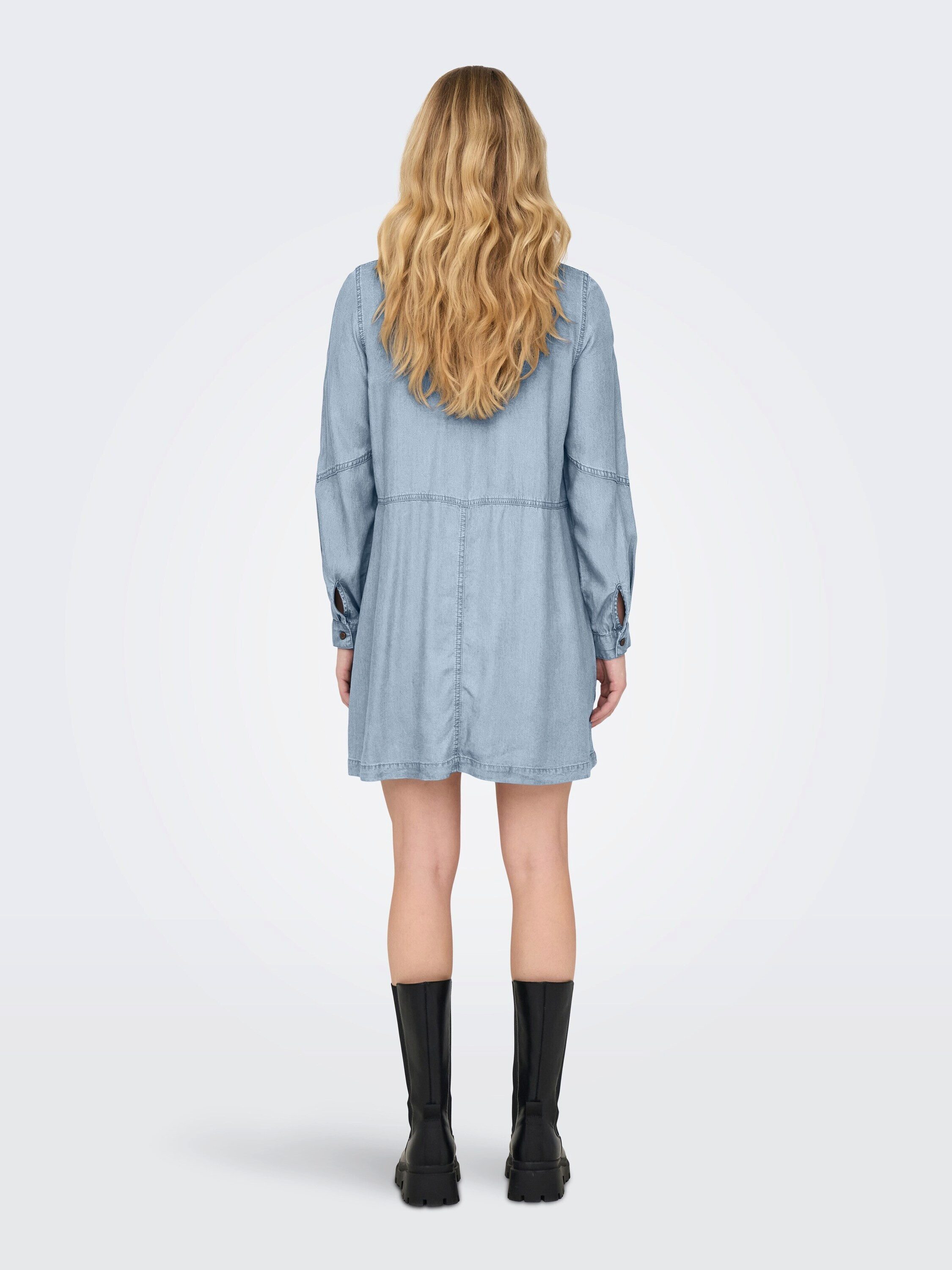 ONLY Blusenkleid ONLCHARIS (1-tlg) Drapiert/gerafft