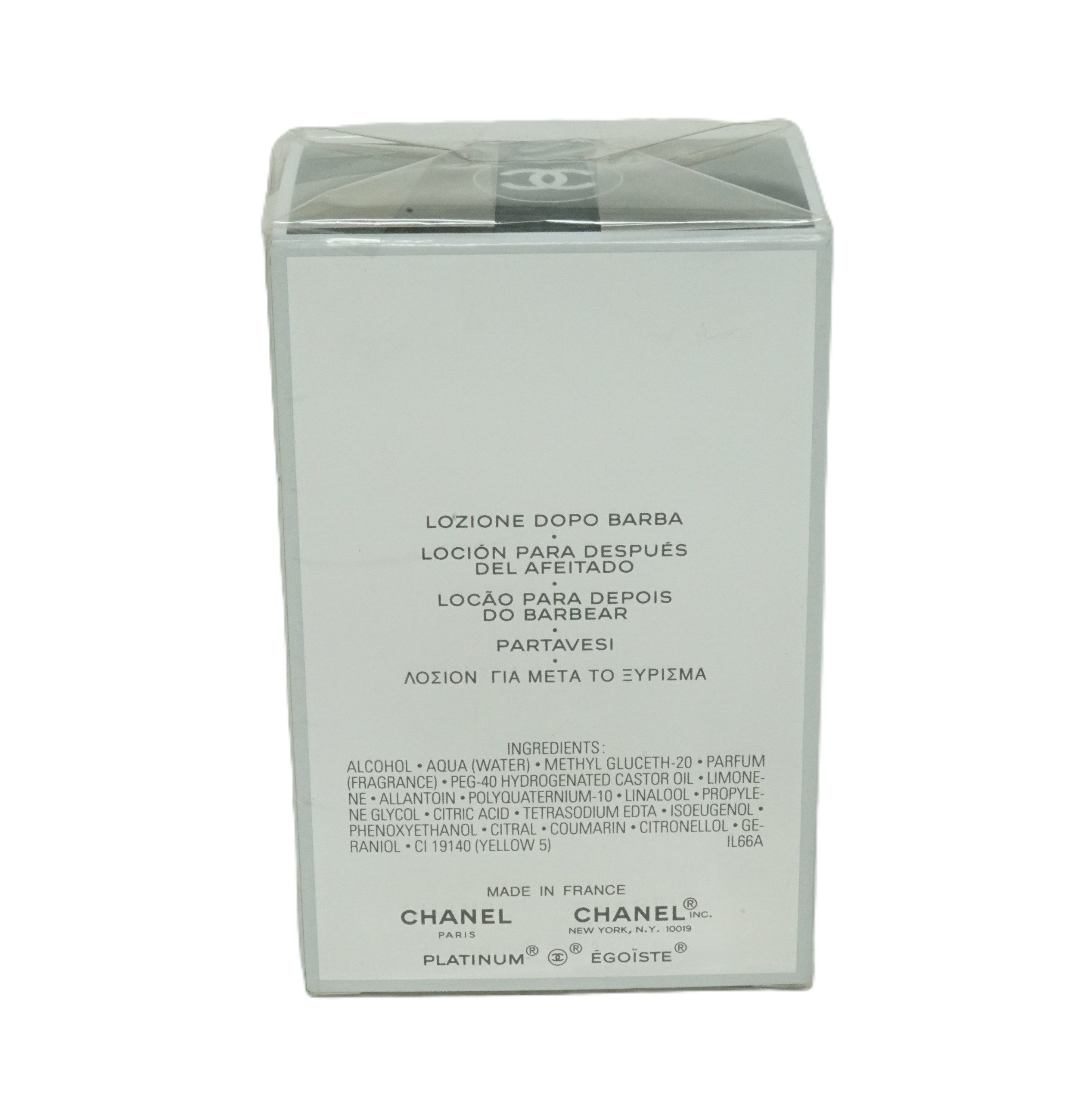 CHANEL After Shave Lotion Chanel Egoiste Platinum After Shave Lotion 75 ml