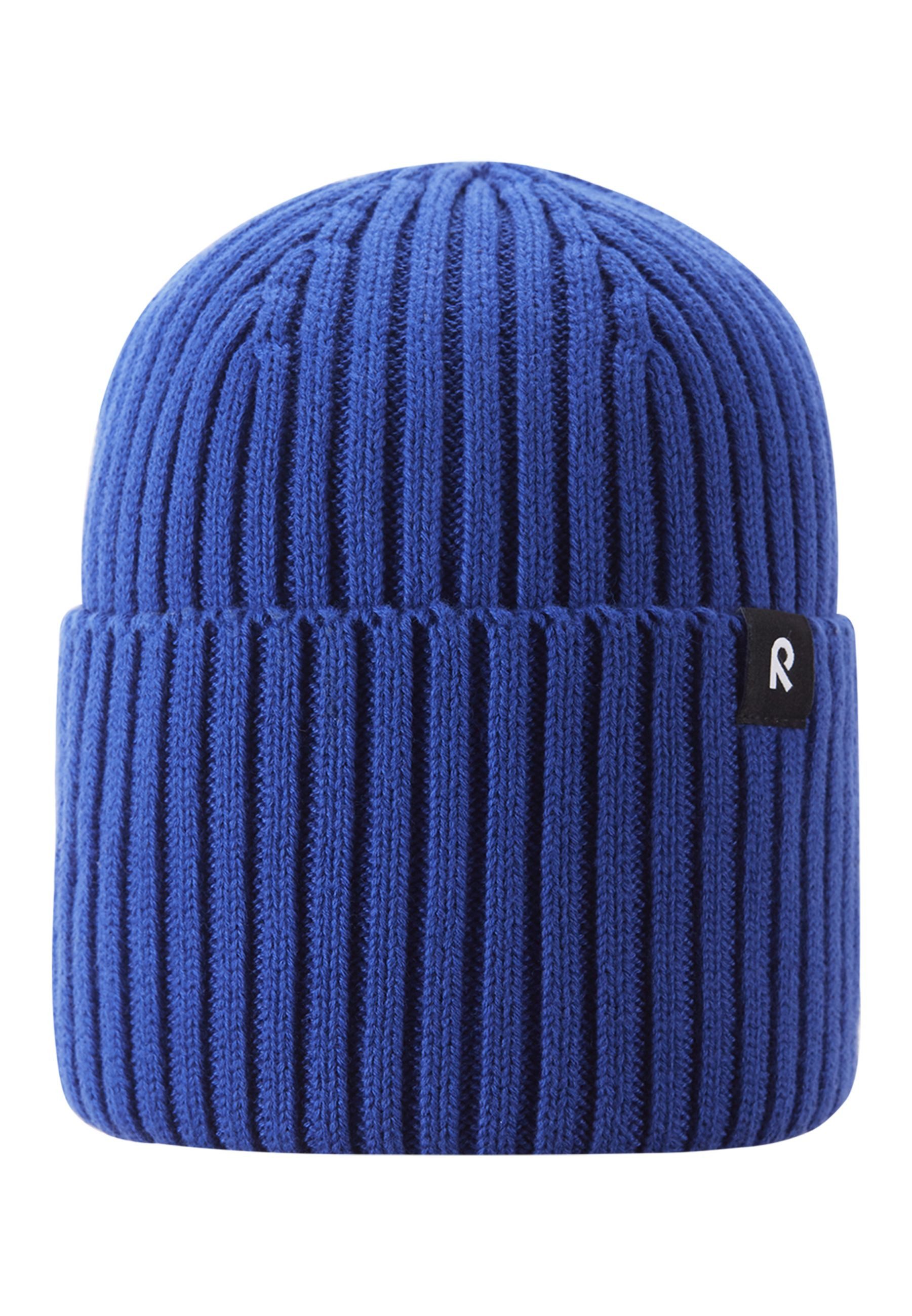 reima Beanie HATTARA Beanie Mütze Mütze mit Rippenstrick aus 100% Bio Baumwolle