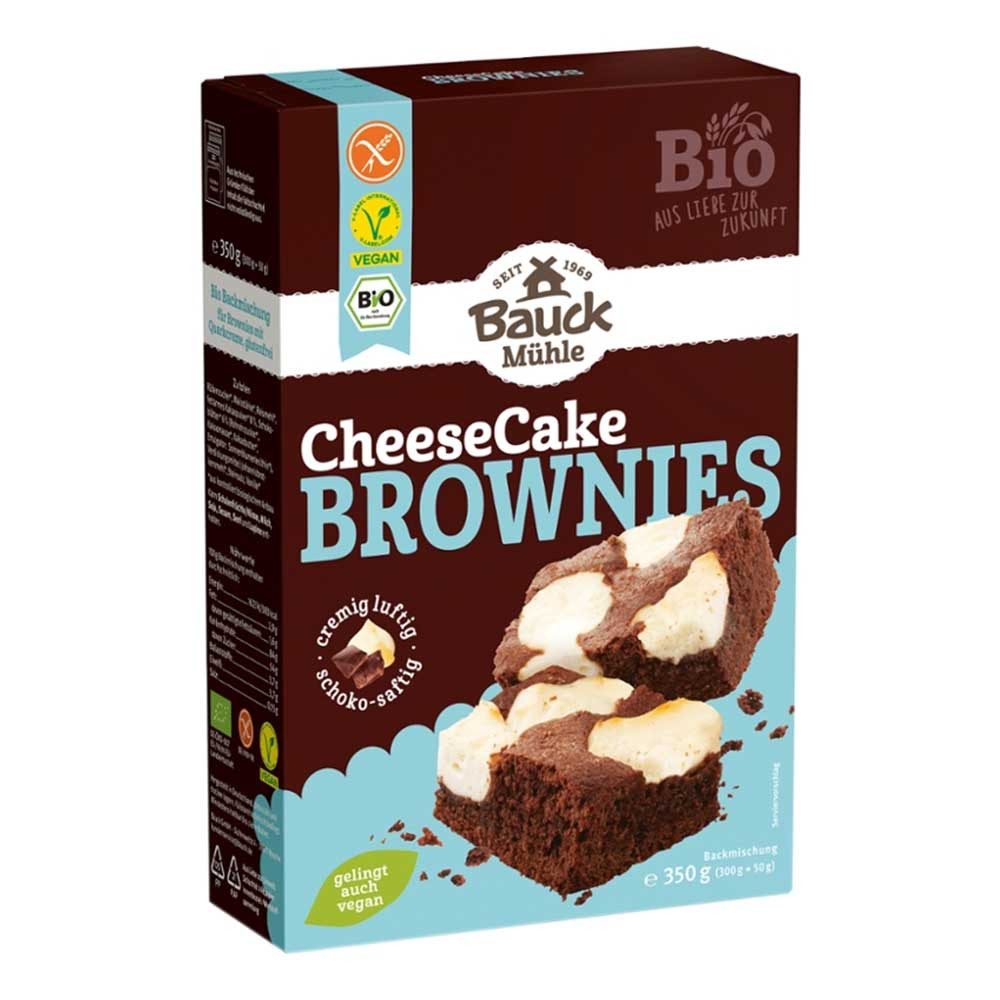 Bauck Mühle Backmischung Backmischung - Brownies Cheesecake 350g
