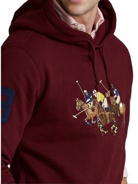 Ralph Lauren Sweatshirt POLO RALPH LAUREN Triple Pony Hoodie Sweater Sweatshirt Jumper Hood Bi