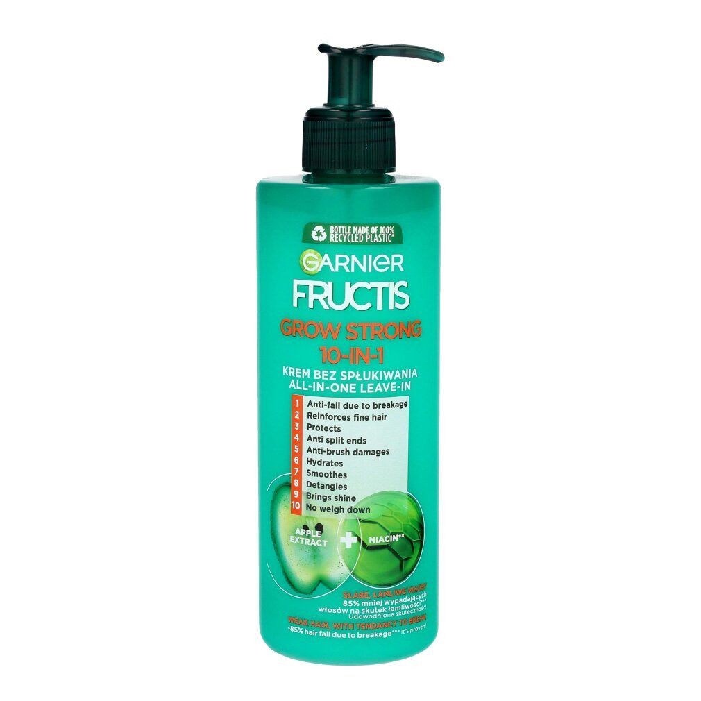 GARNIER Haarpflege-Set GARNIER Fructis Grow Strong 10in1 Leave-in Creme