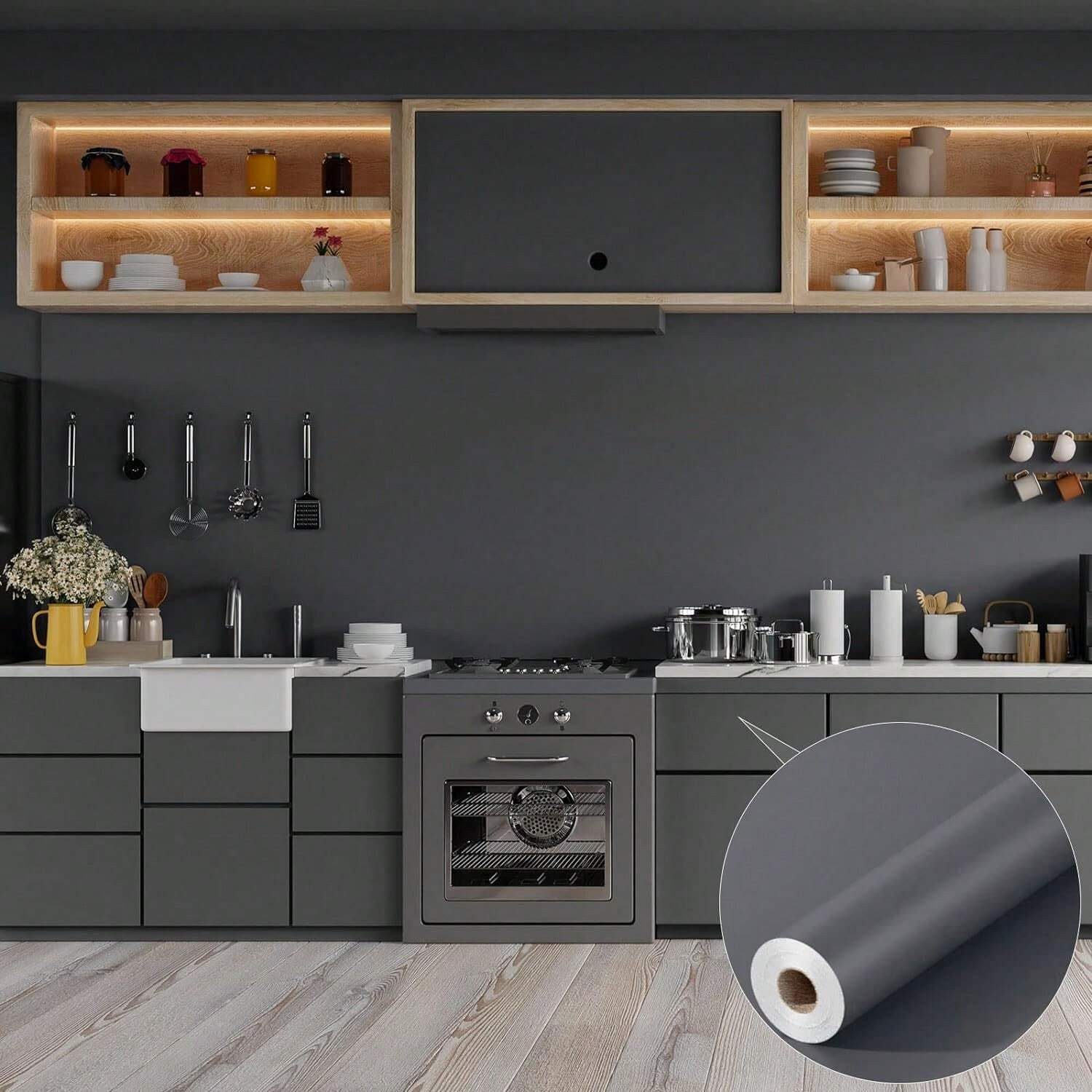 HomeBella Mustertapete Wasserfeste selbstklebende Tapete Abziehbare Wandfol günstig online kaufen