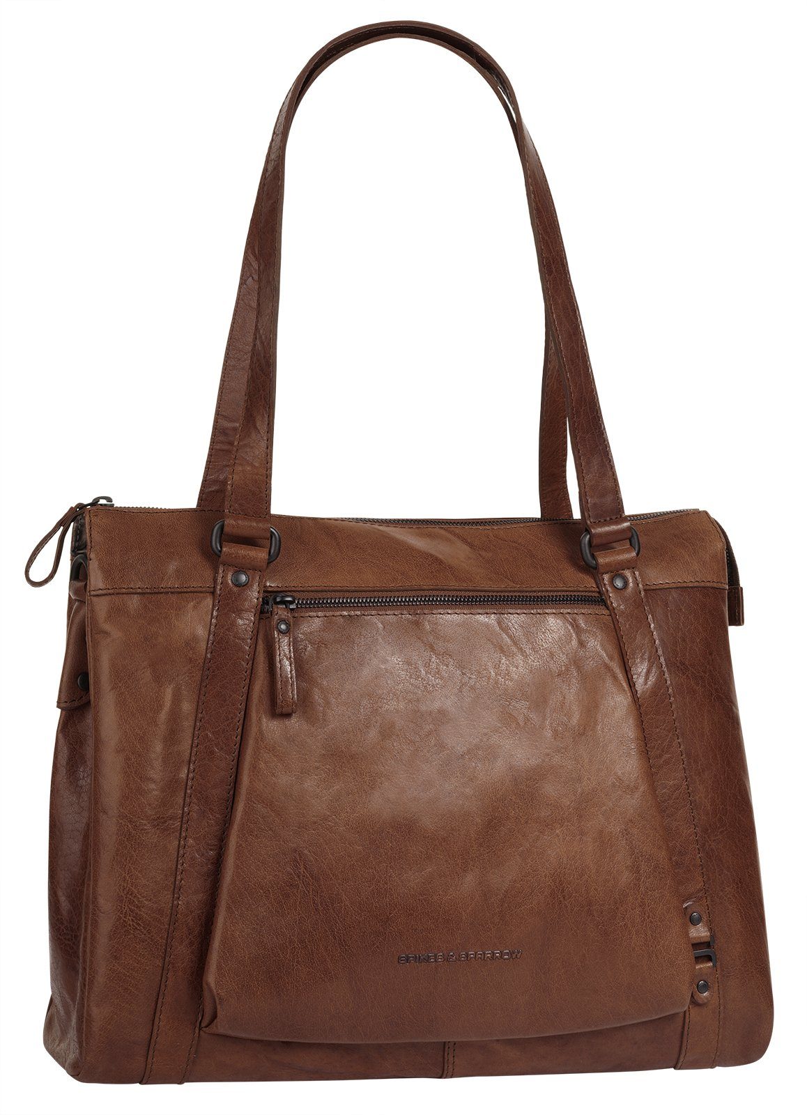 Spikes & Sparrow Shopper, echt Leder
