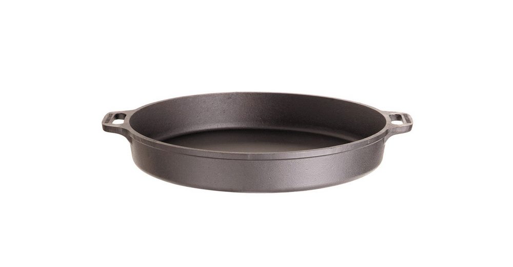 PAELLA WORLD Paellapfanne, Gusseisen, PaellaPfanne, Bratpfanne, Schmorpfanne, Plancha Ø 50 cm