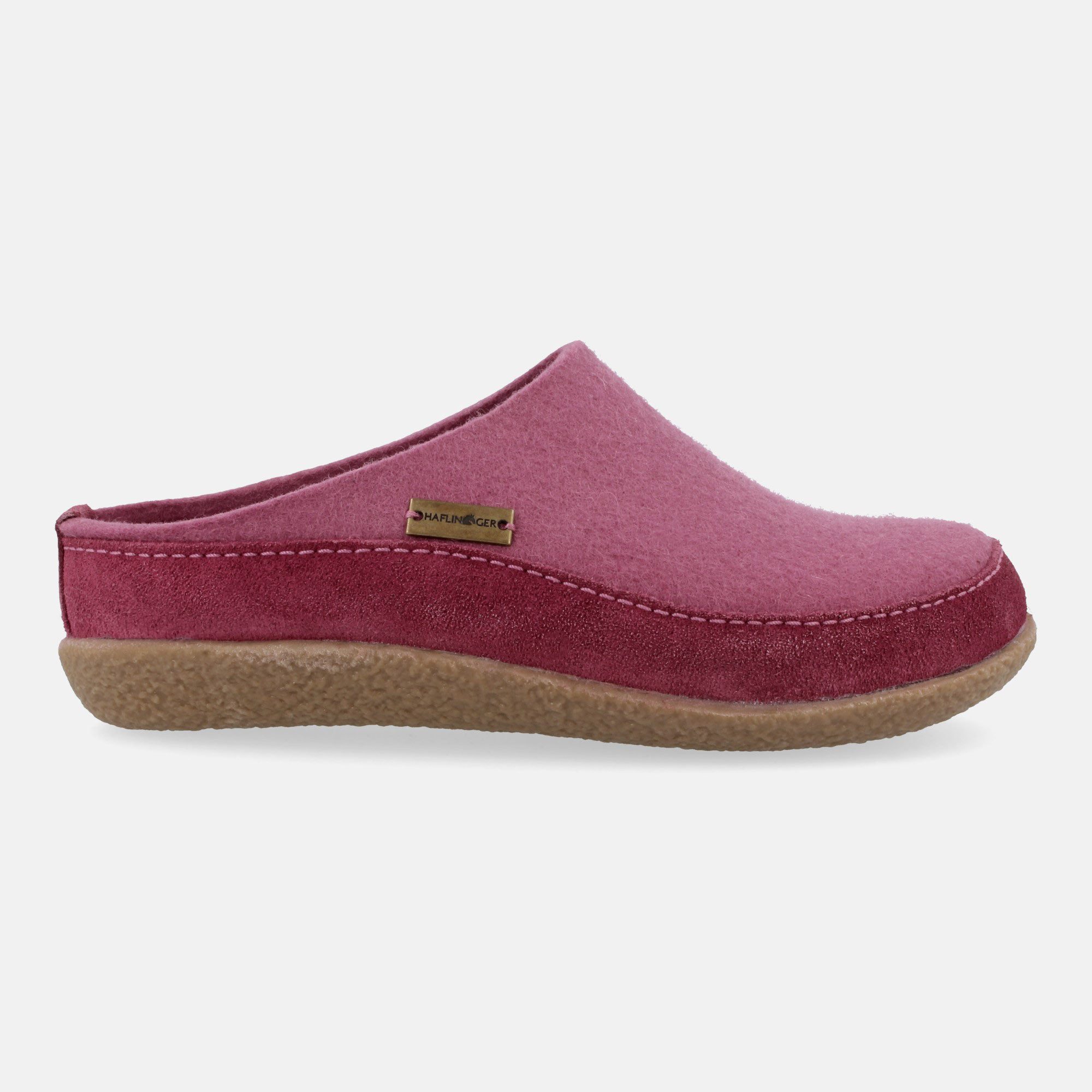Haflinger Blizzard Skane Filzpantoffel Hausschuh Gummisohle Hausschuh