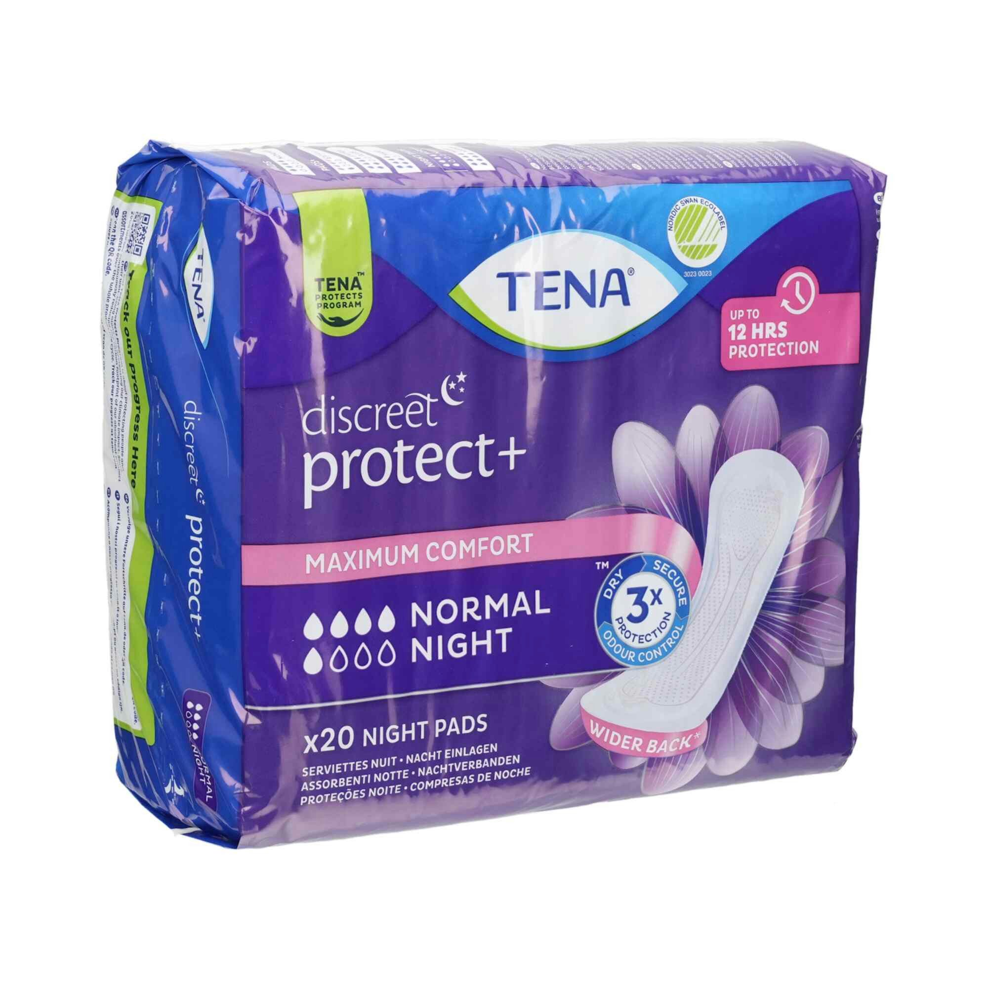 TENA Inkontinenz-Einlage TENA DISCREET Inkontinenz Einlagen normal night