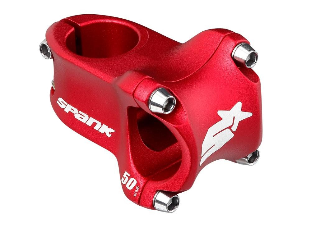 SPANK Fahrradlenker Spank Spike Race 2.0 Vorbau 31.8mm shotpeen red 50