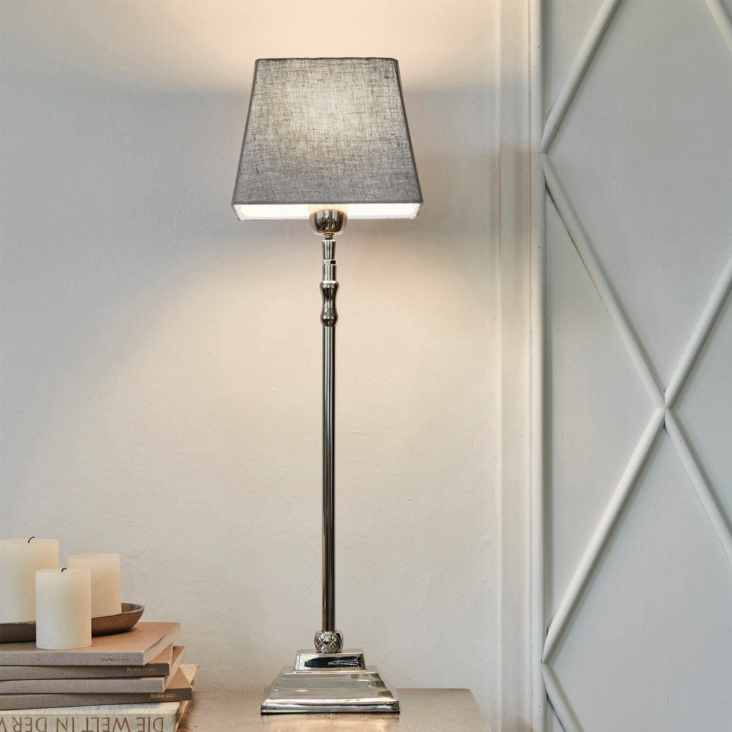 Mirabeau Lampenschirm Lampenschirm Linderas taupe