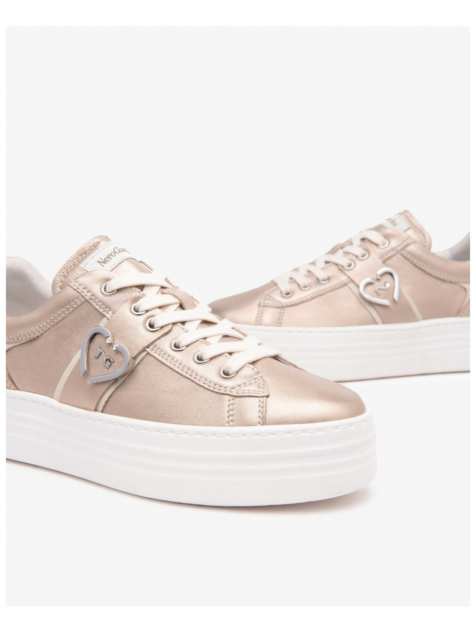 Nero Giardini Nero Giardini Sneaker Leder Plateausneaker