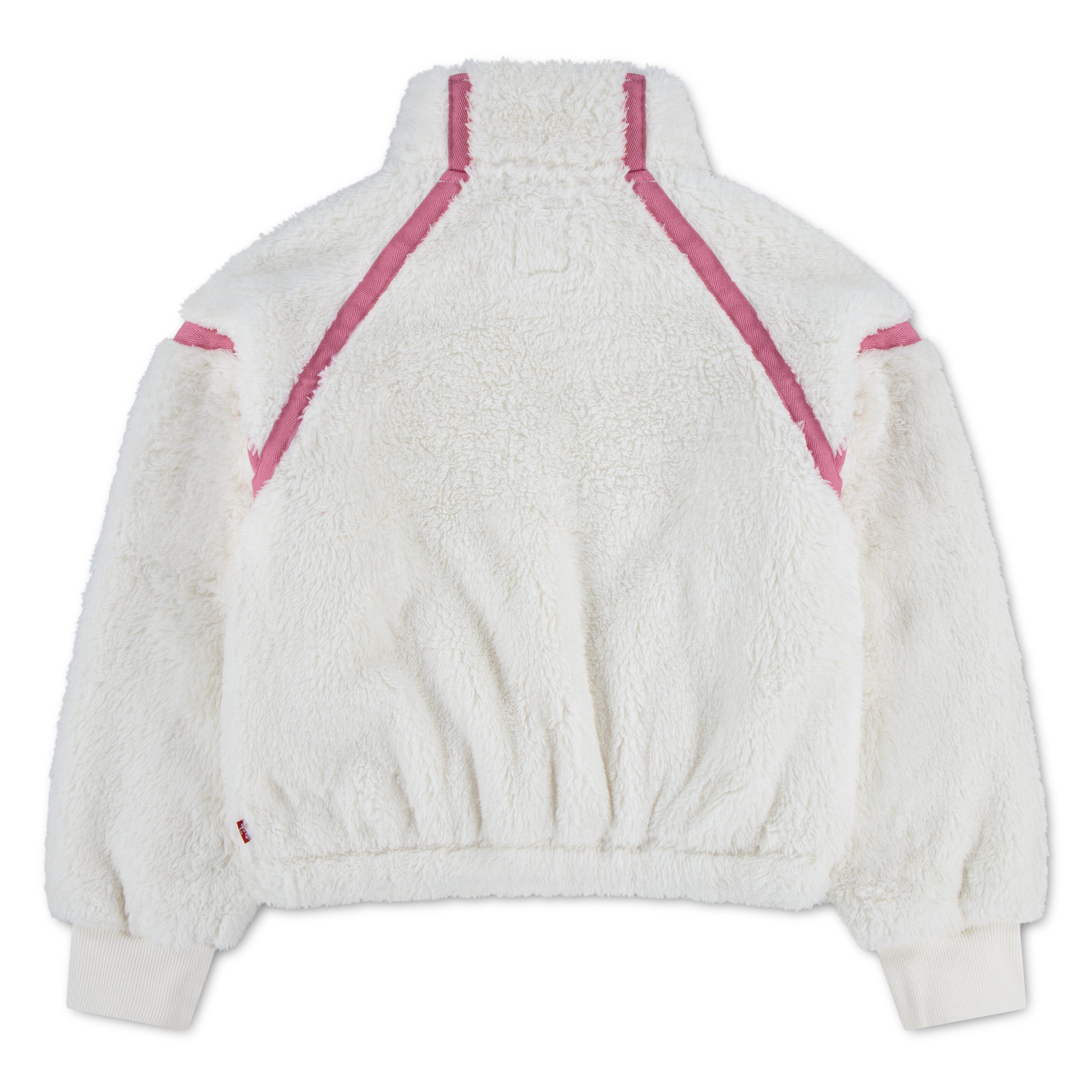 Levi's® Kids Sweatshirt LVG SHERPA HALF ZIP aus Teddyplüsch - for Girls
