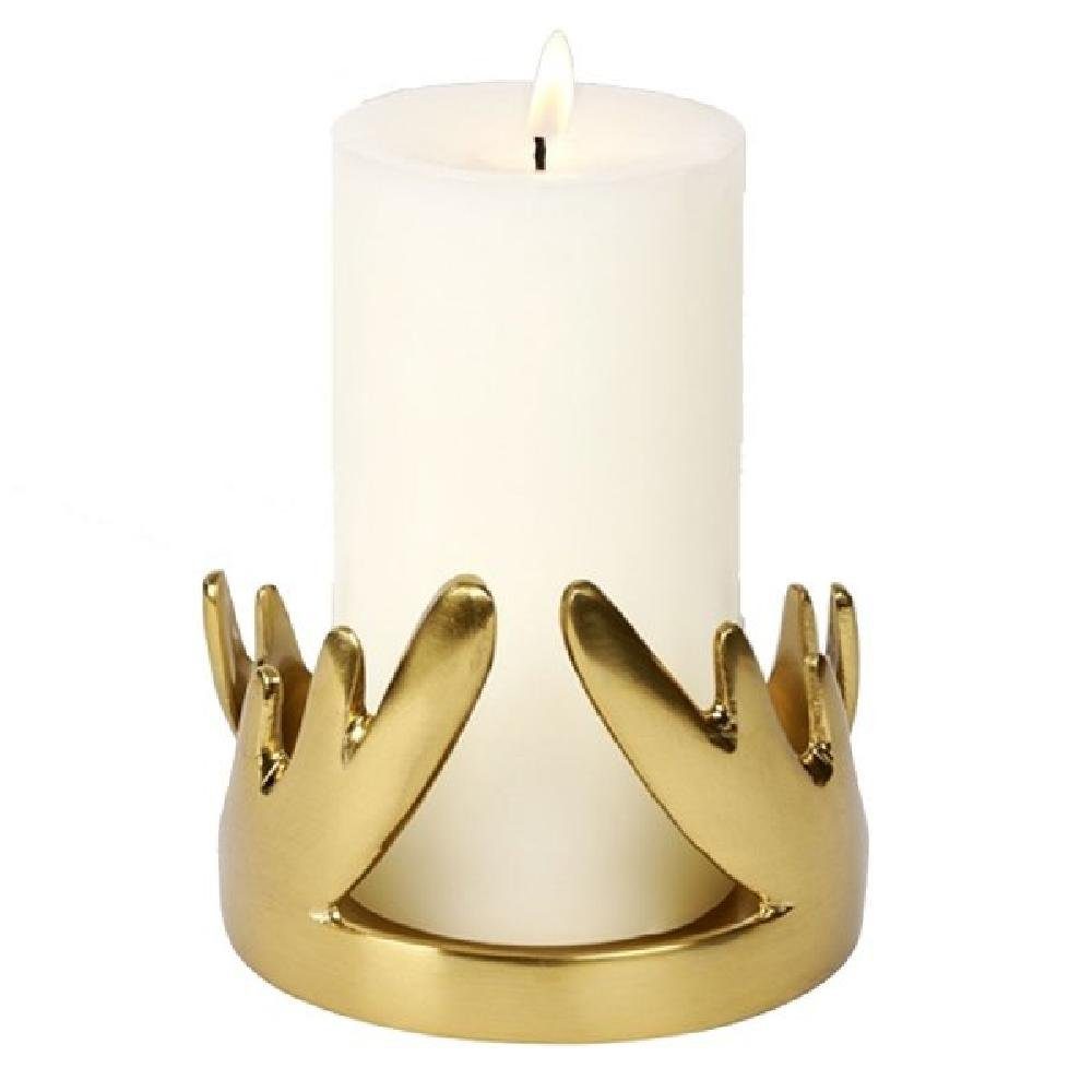 Lambert Windlicht Kerzenleuchter Capreo Gold Matt (9cm)