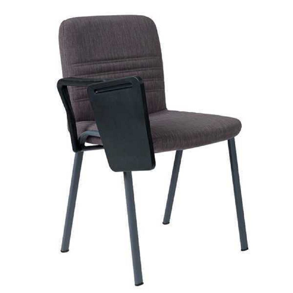 JVmoebel Bürostuhl Büro Sessel Luxus Stuhl Bürostuhl Textil Designer Sessel Metall Möbel (1 St), Made in Europa | Drehstühle